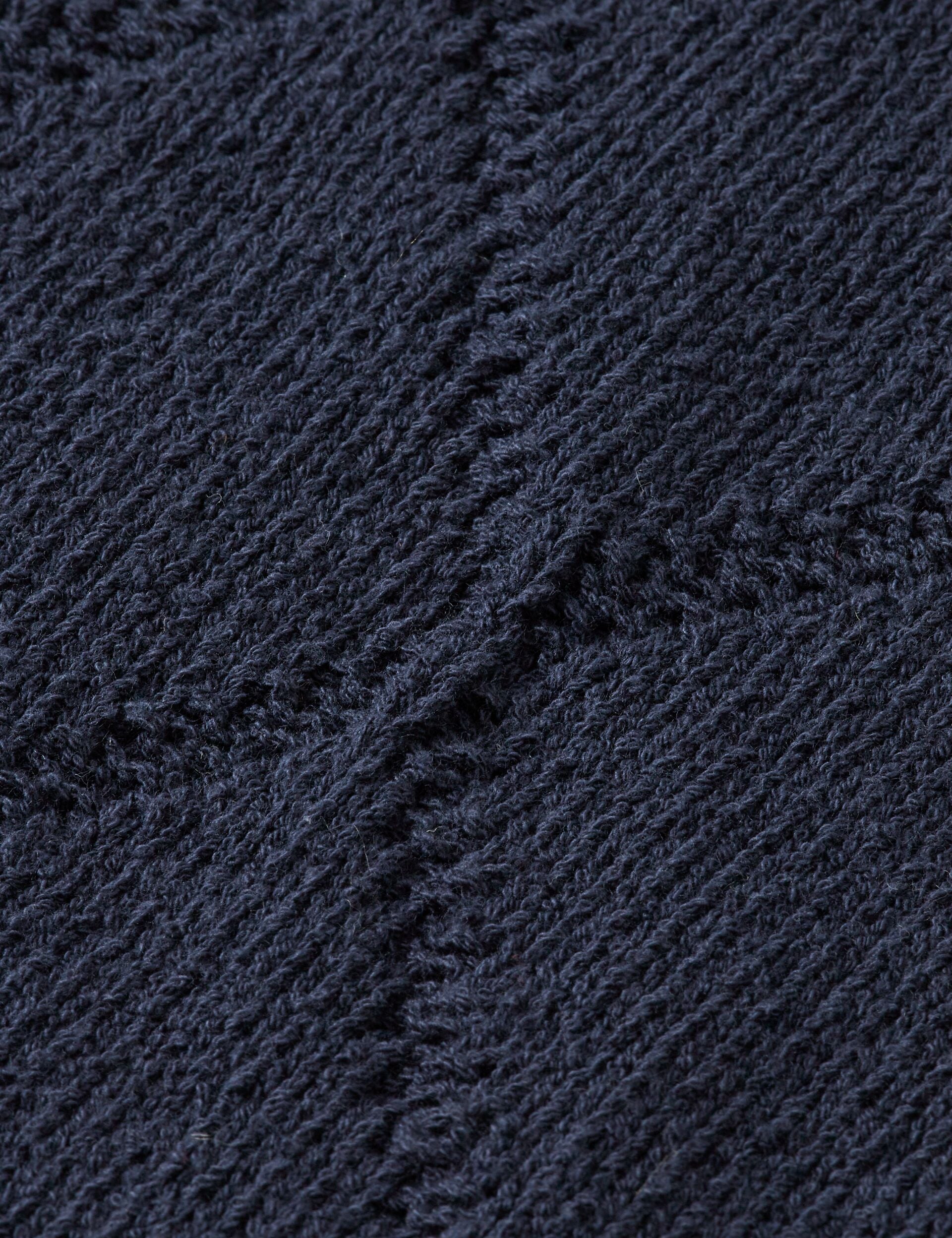 Open work long sleeve shirt