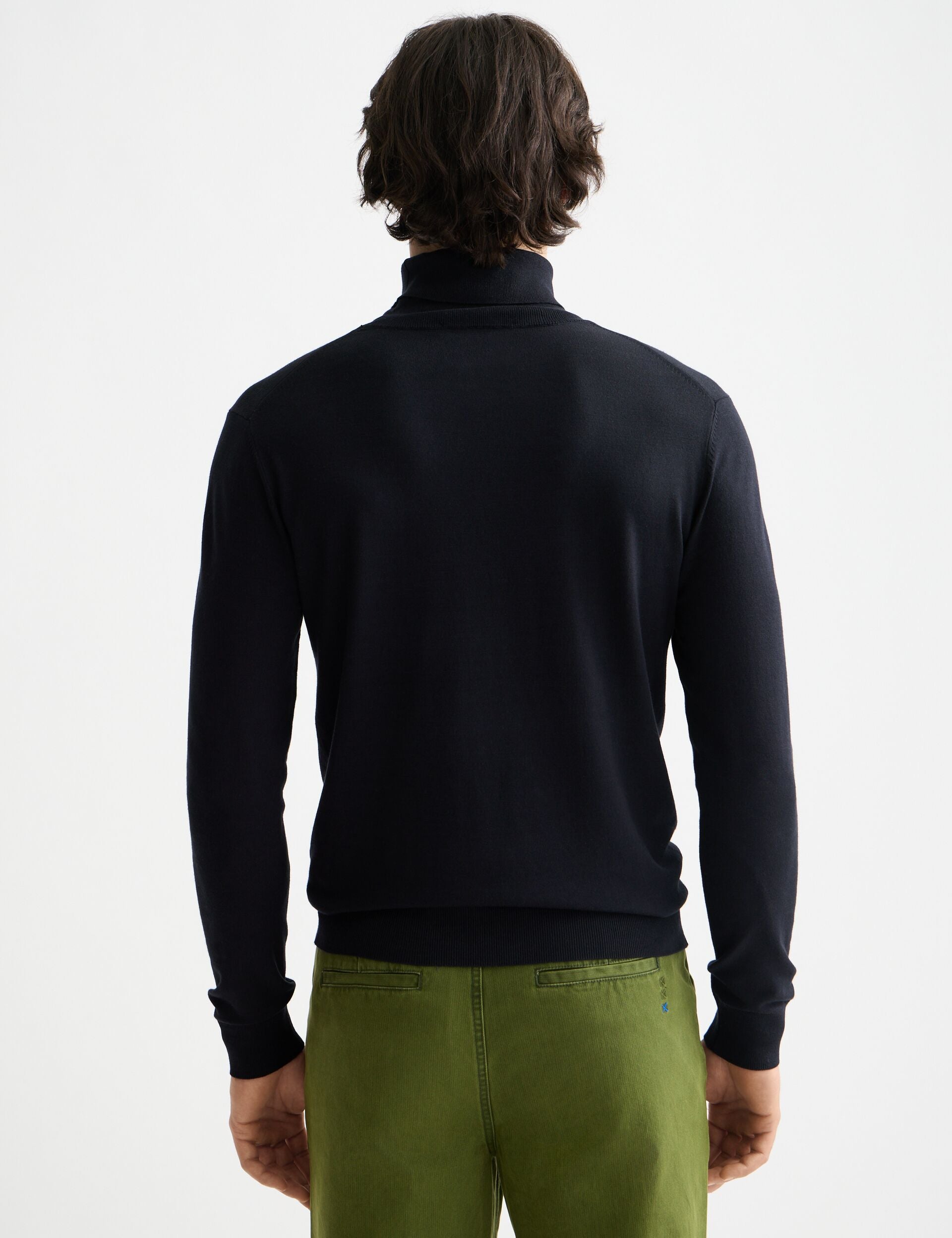 Ecovero blend turtleneck sweater