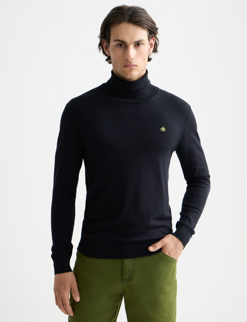 Ecovero blend turtleneck sweater