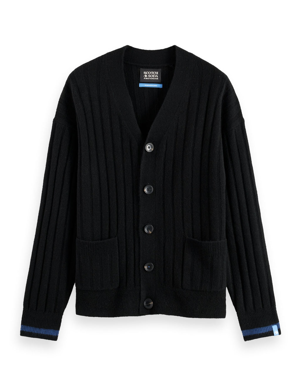 Soft knit dropped shoulder cardigan