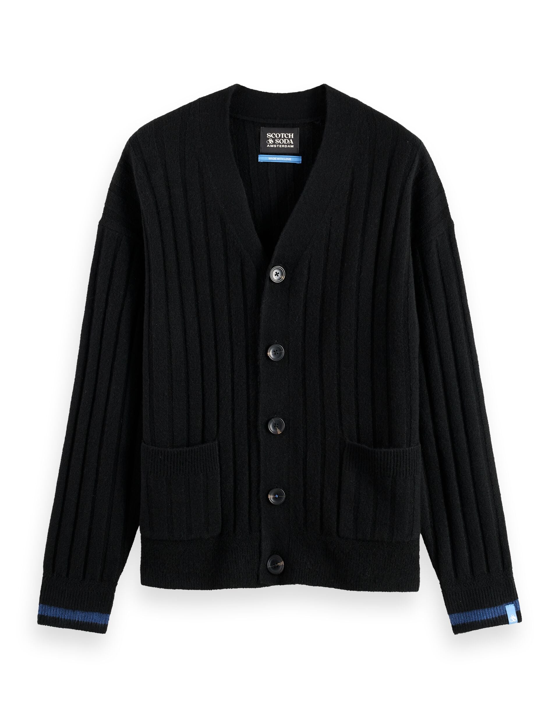 Soft knit dropped shoulder cardigan