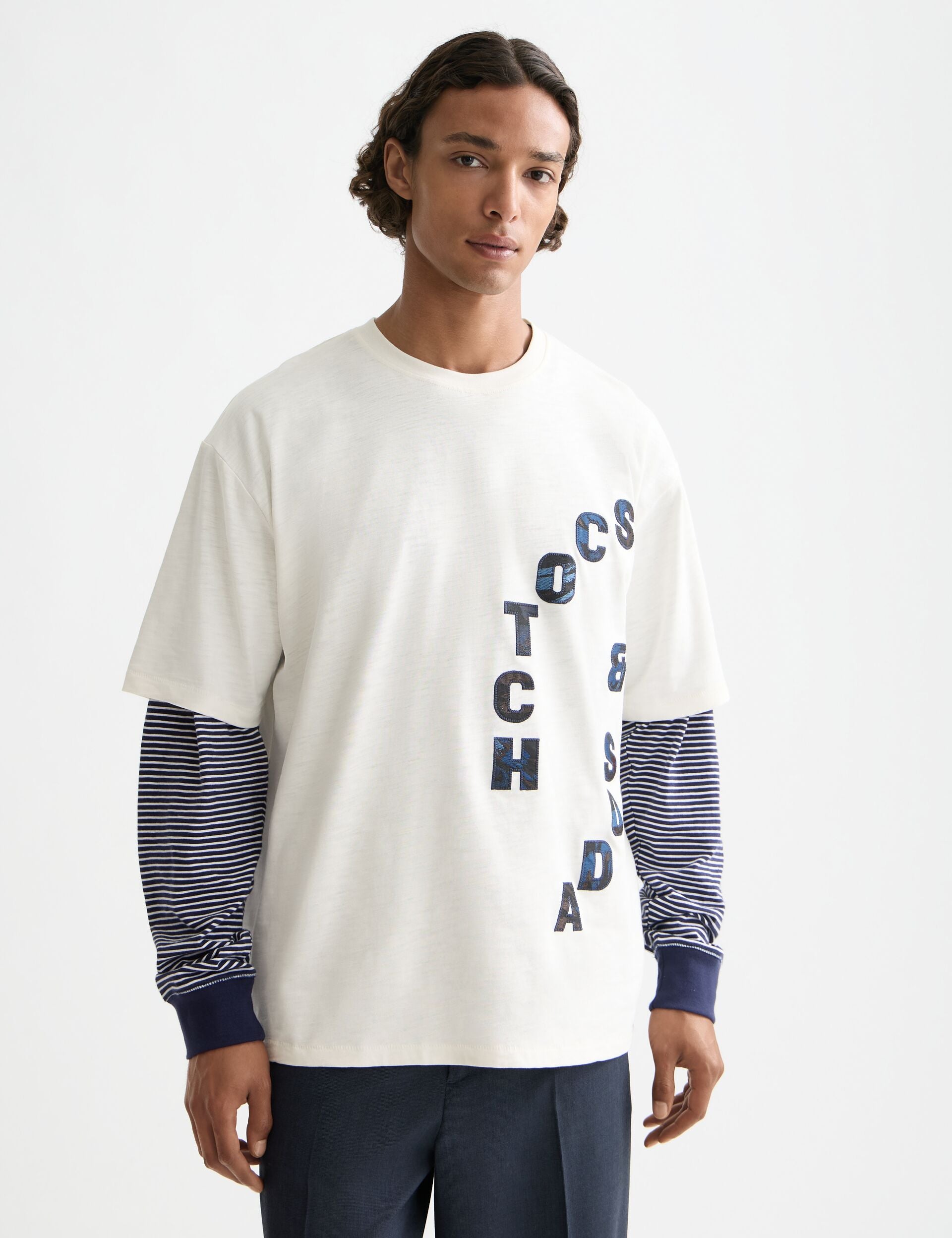 Loose Fit Applique T-shirt