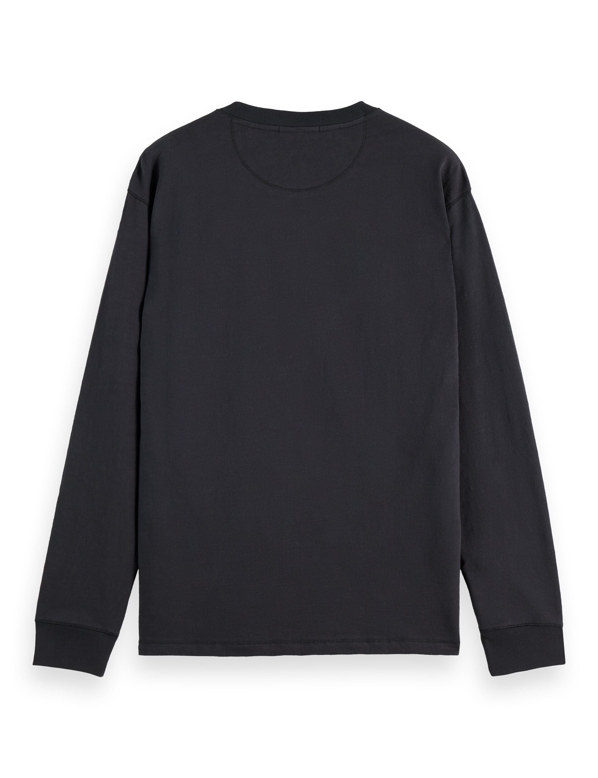 Long Sleeve Slub Henley T-Shirt