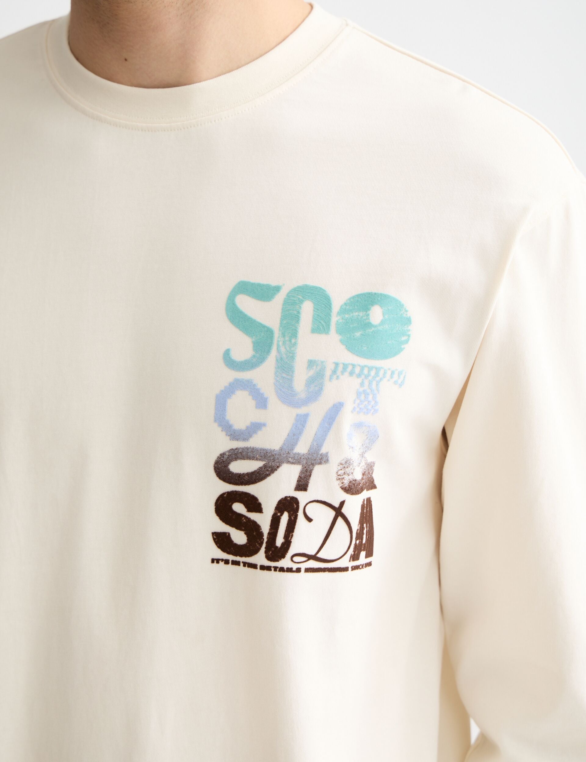 Relaxed Fit Artwork T-shirt LS