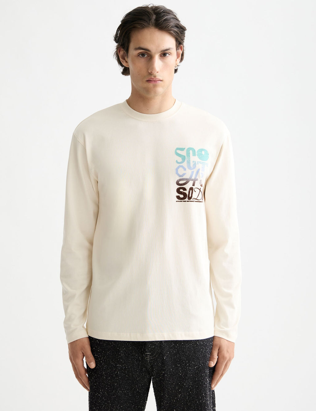 Relaxed Fit Artwork T-shirt LS