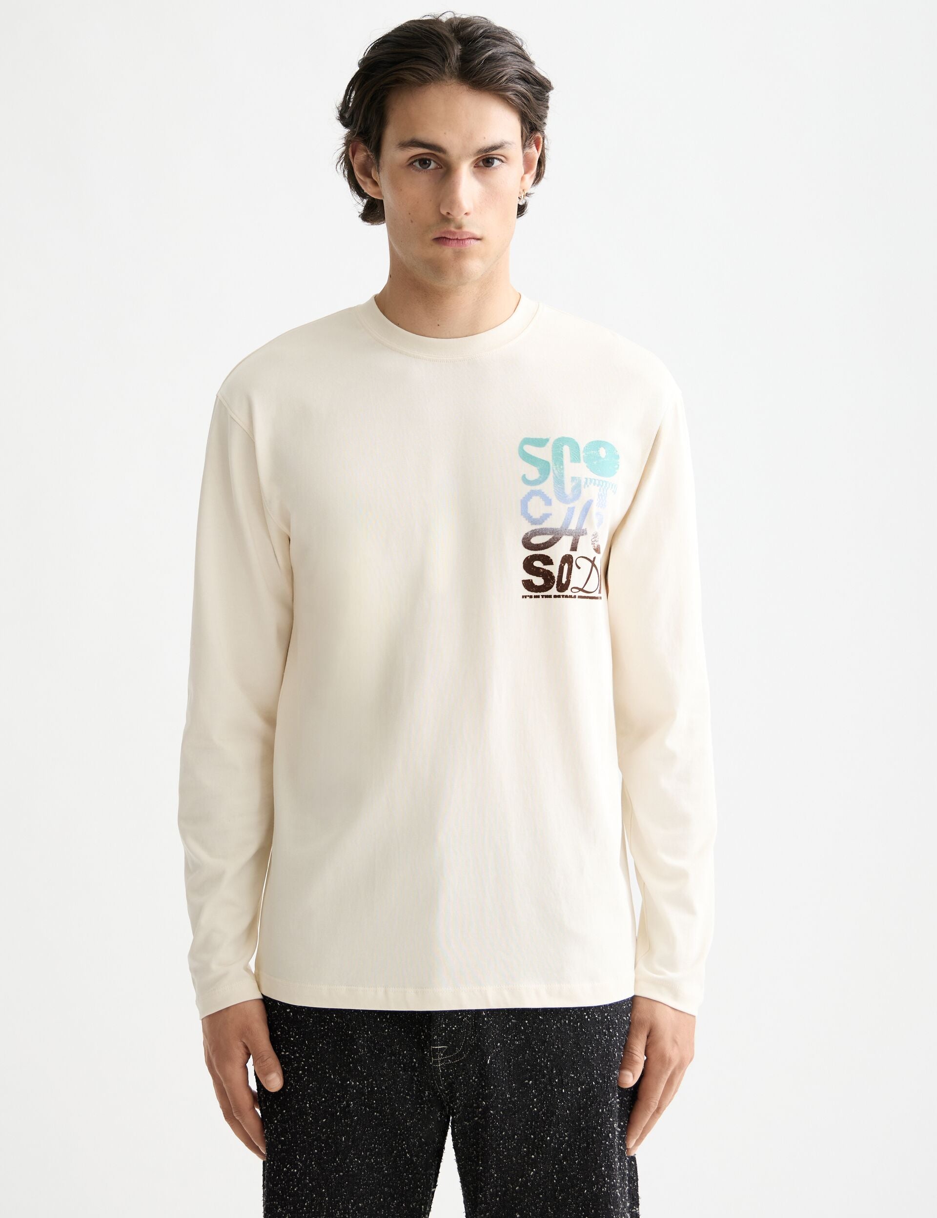 Relaxed Fit Artwork T-shirt LS