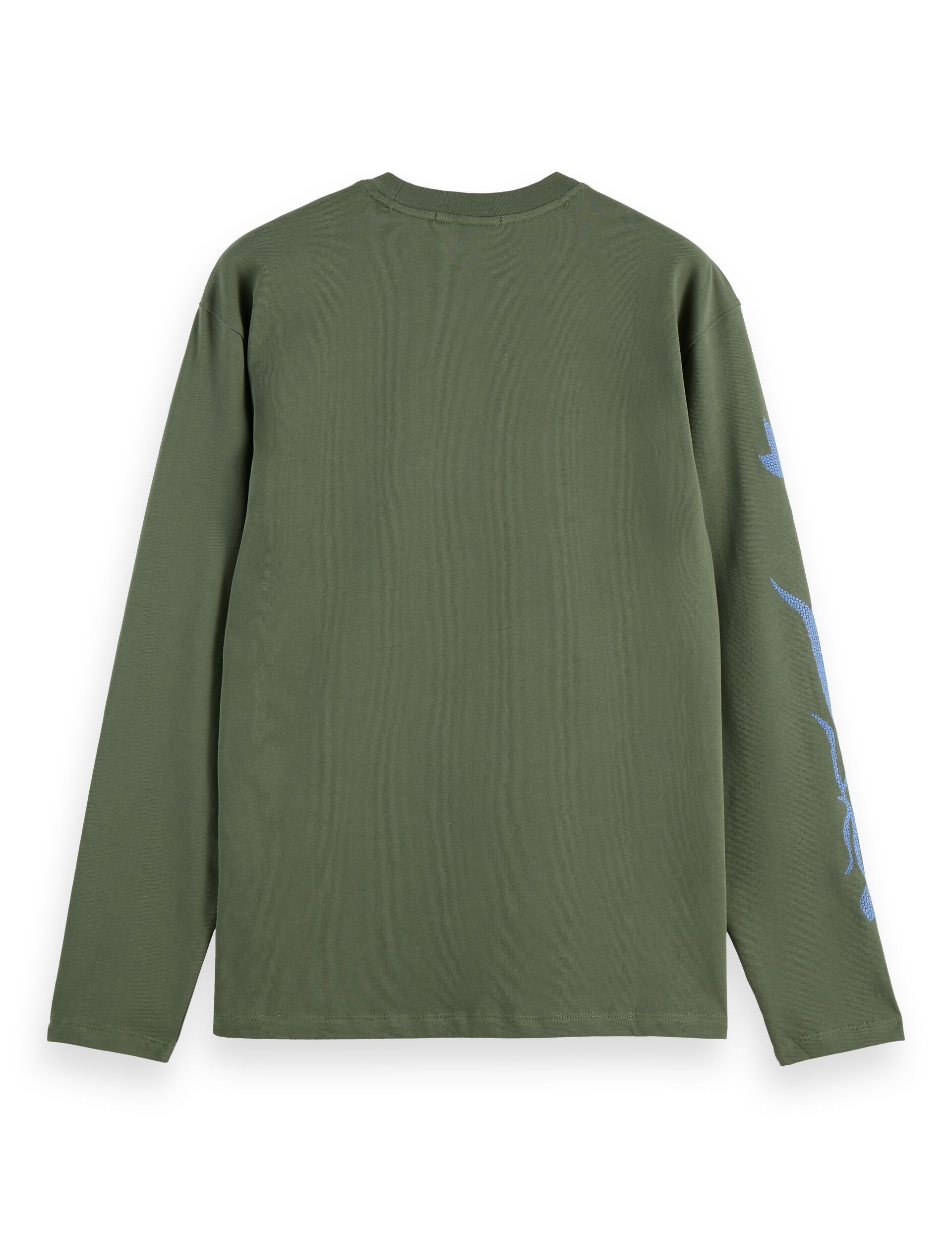 Relaxed Fit Artwork Long Sleeve T-Shirt