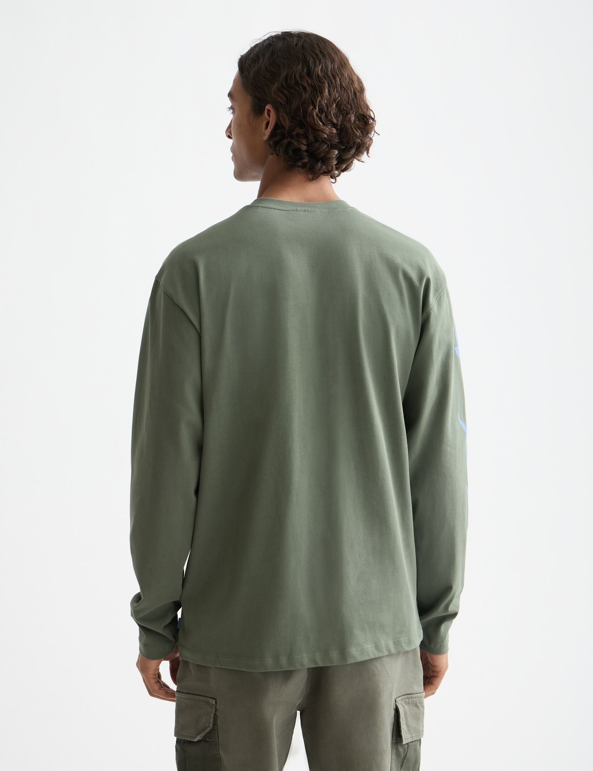 Relaxed Fit Artwork Long Sleeve T-Shirt