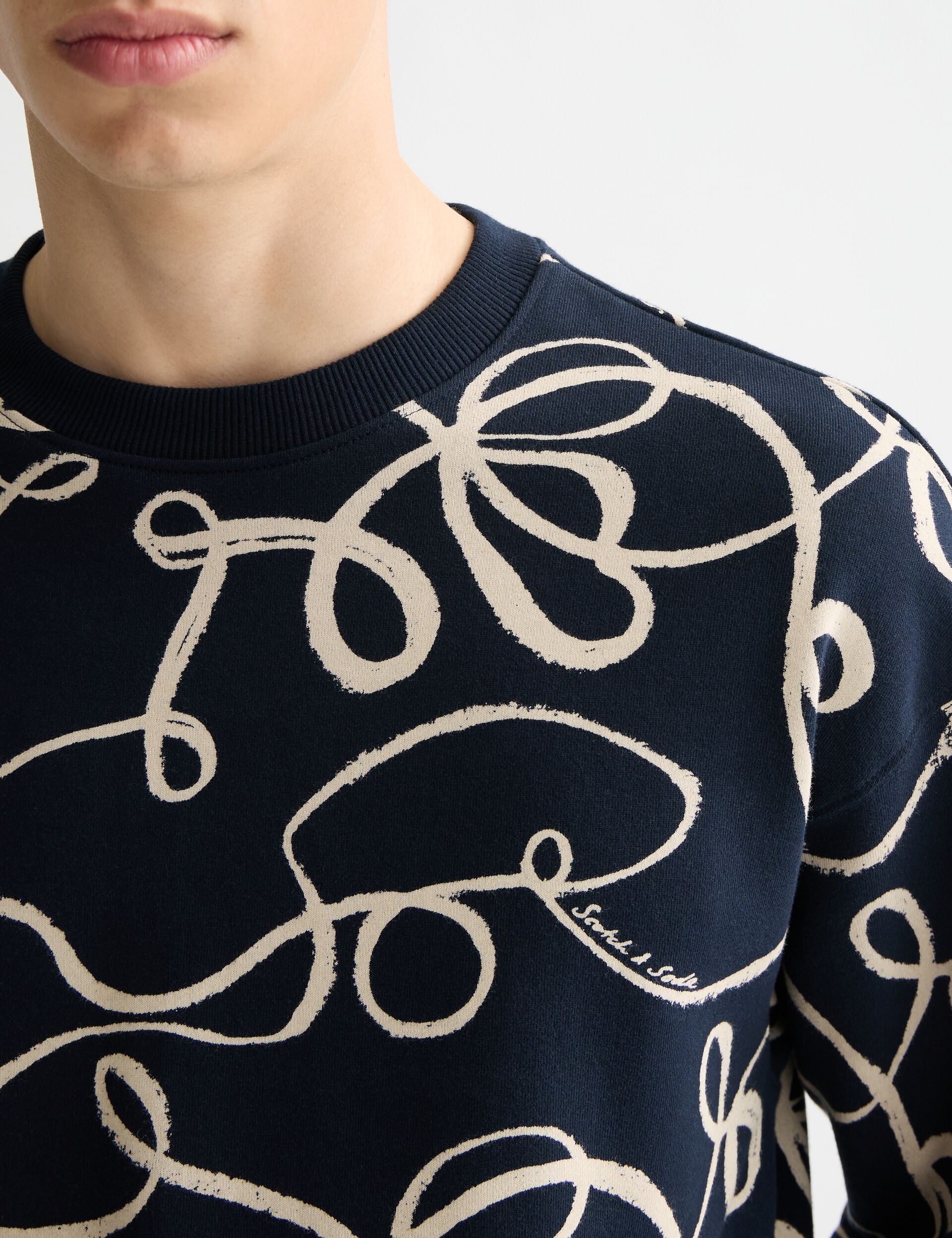 All Over Printed Sweatshirt