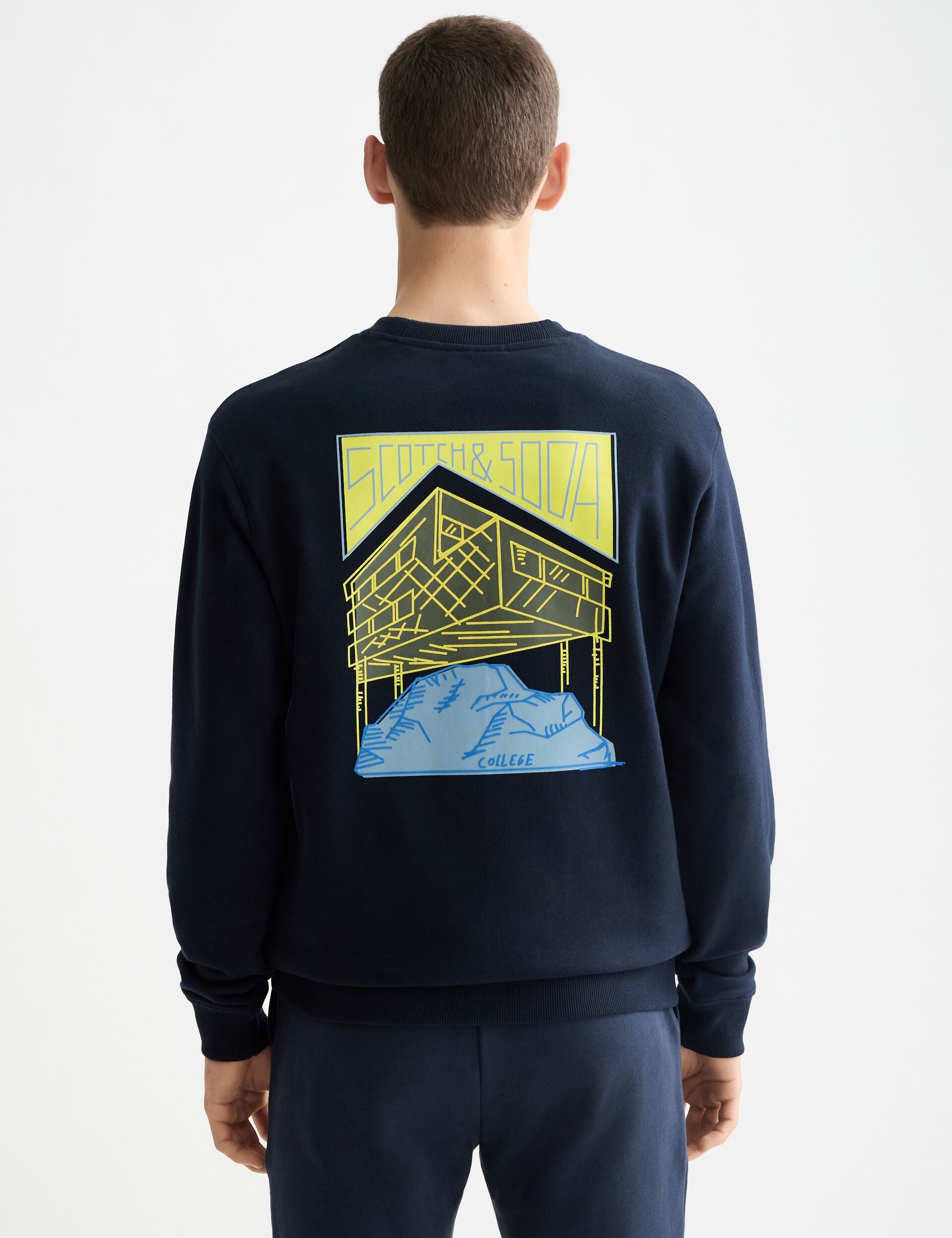 Front + Back Artwork Sweatshirt