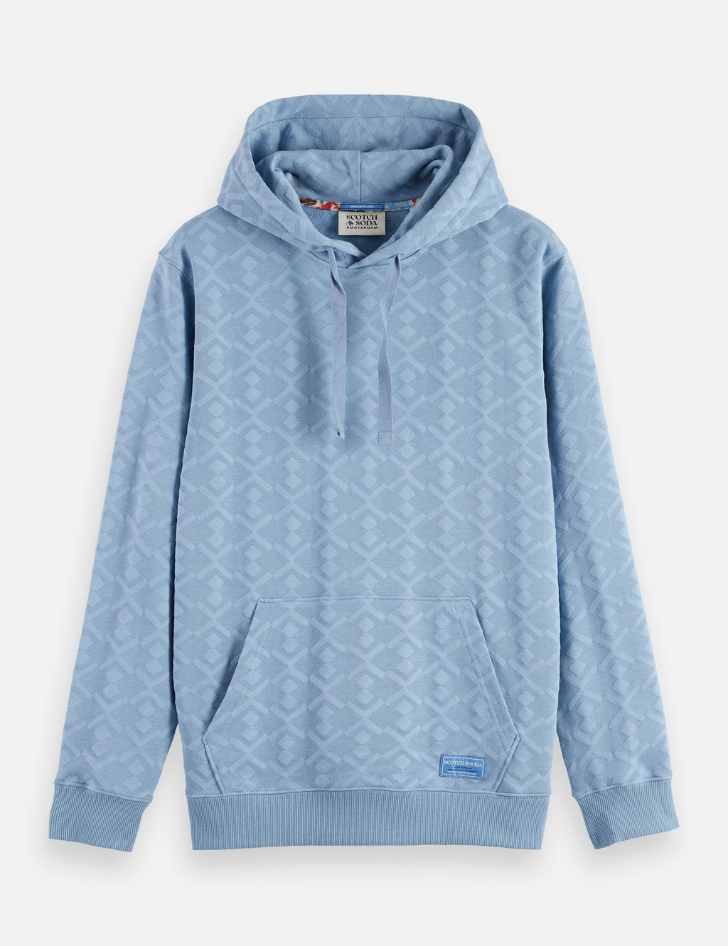 Jacquard Terry Hoodie