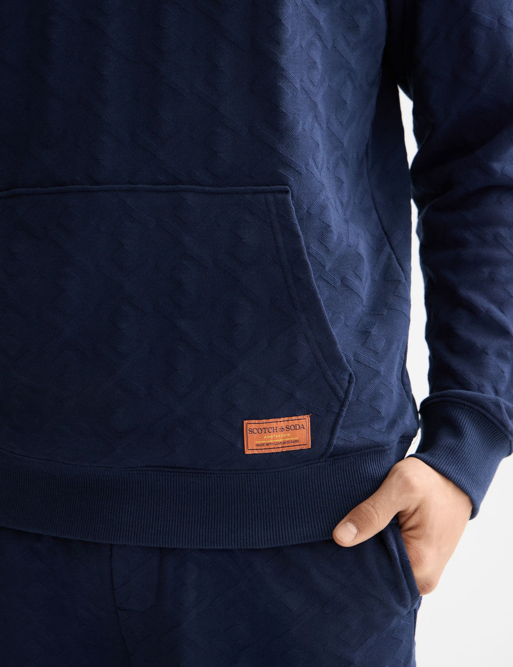 Jacquard Terry Hoodie