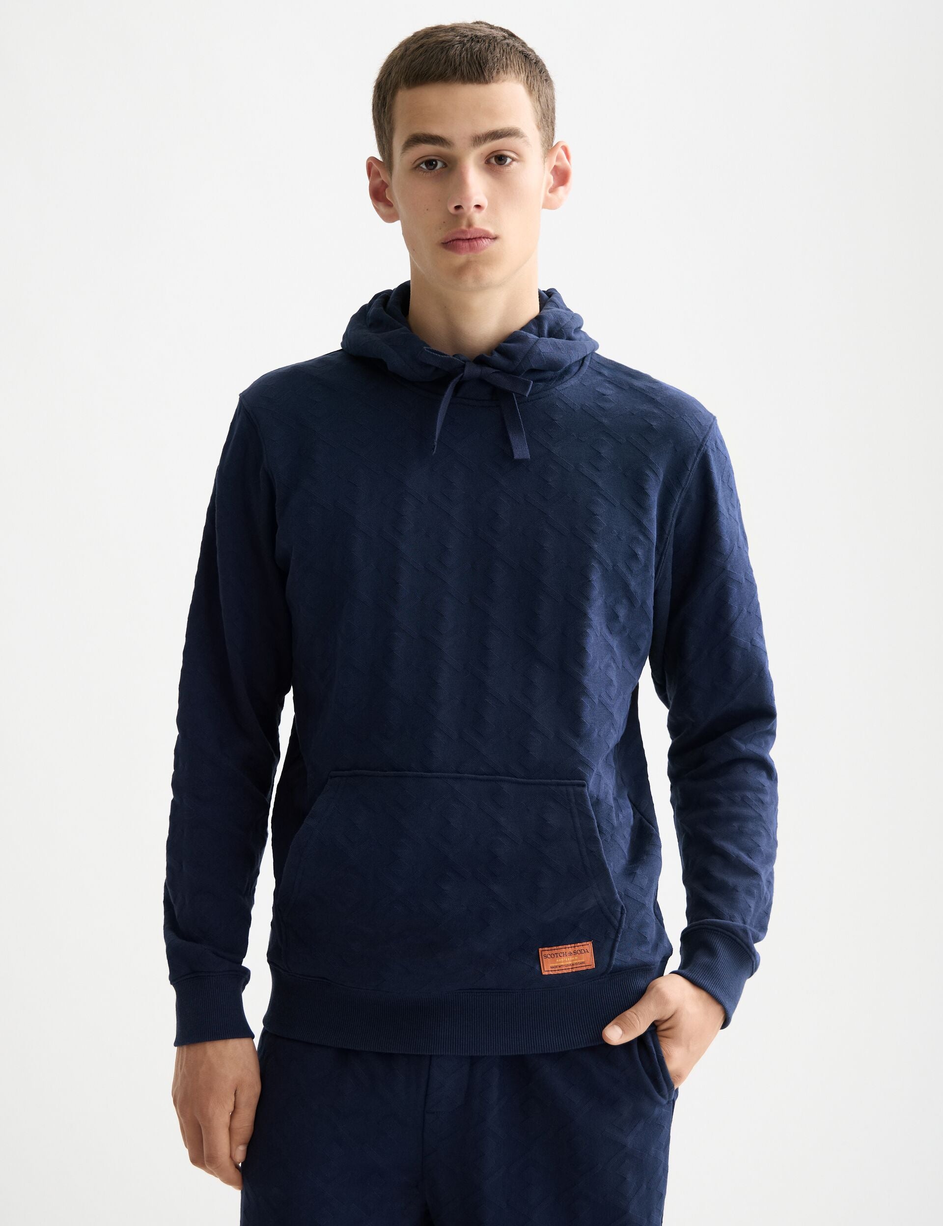 Jacquard Terry Hoodie