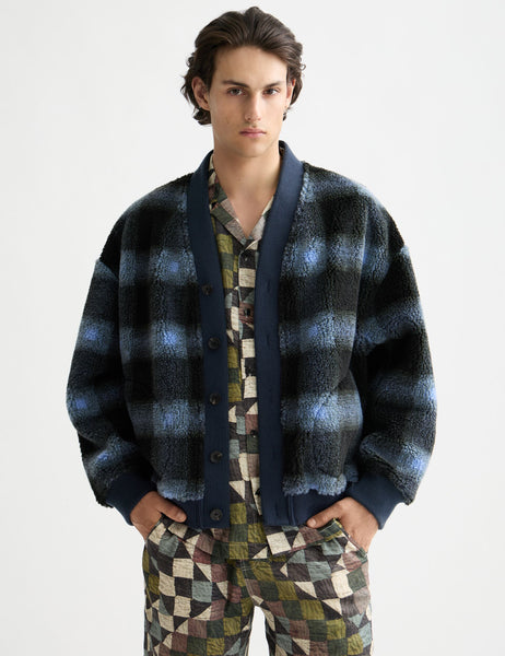 Polartec® Fleece Cardigan COYOTE DAN Polar Fleece Cardigan – Scotch & Soda