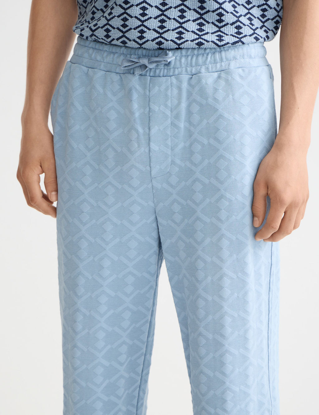 Jacquard Terry Sweatpants