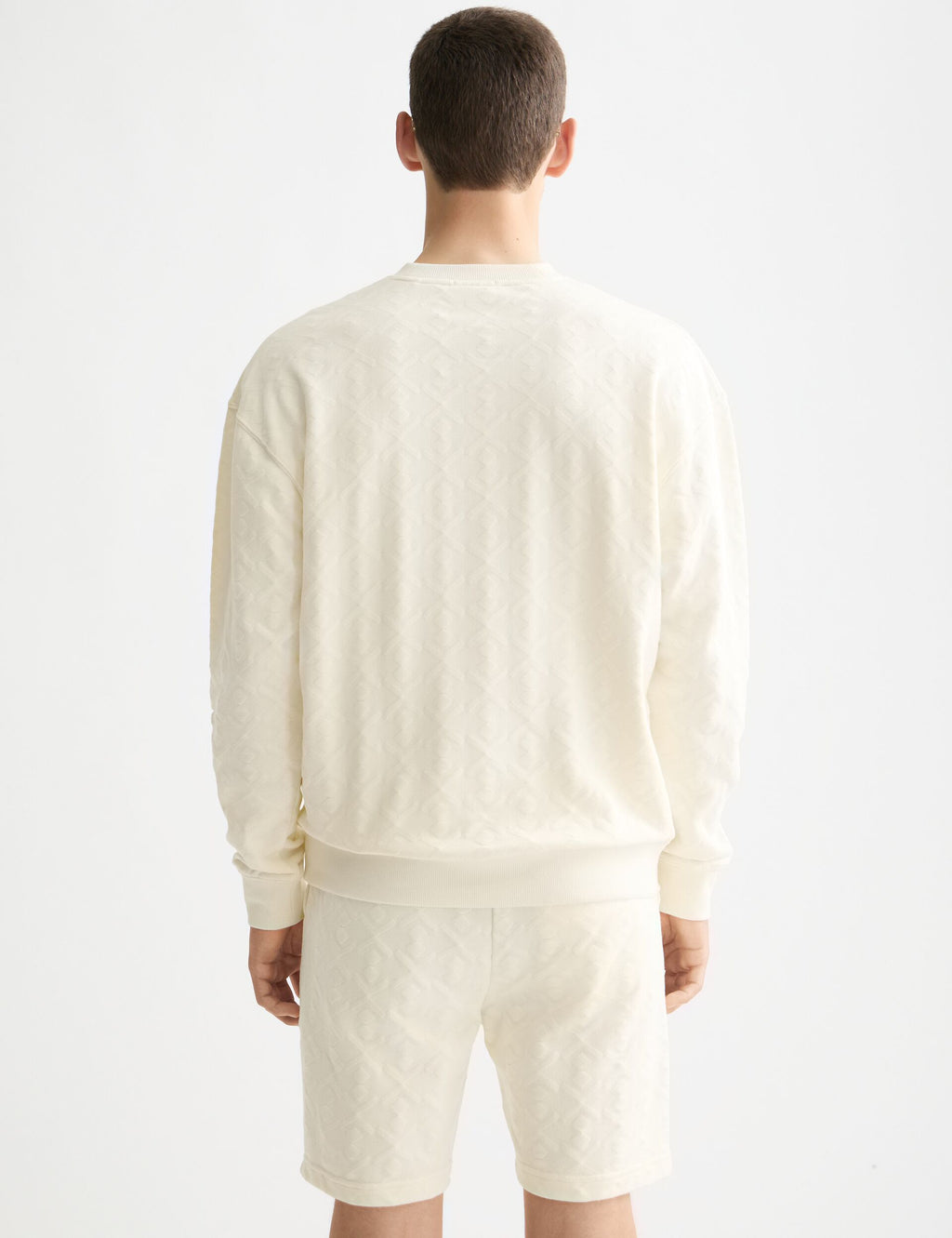 Jacquard Terry Sweatshirt