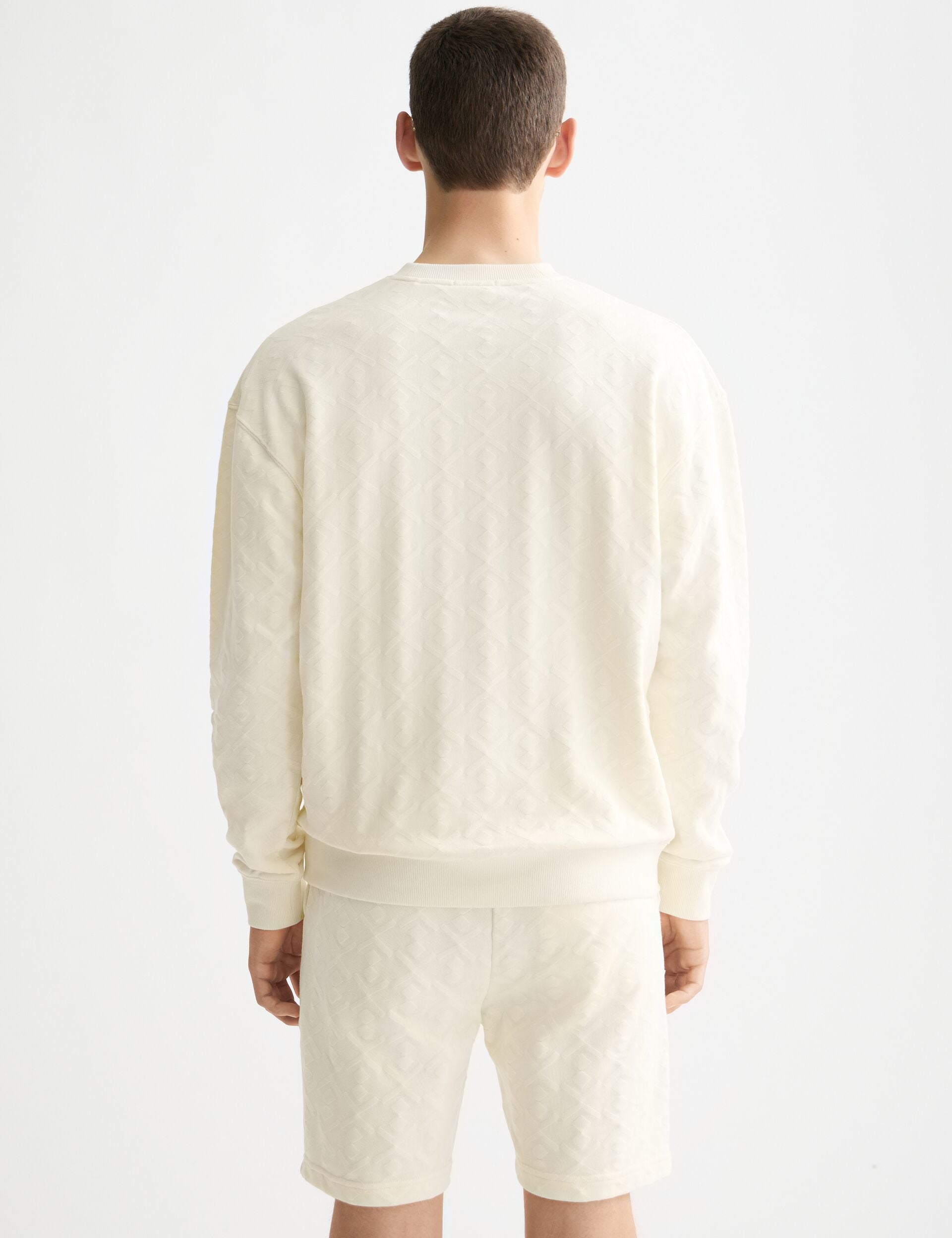 Jacquard Terry Sweatshirt