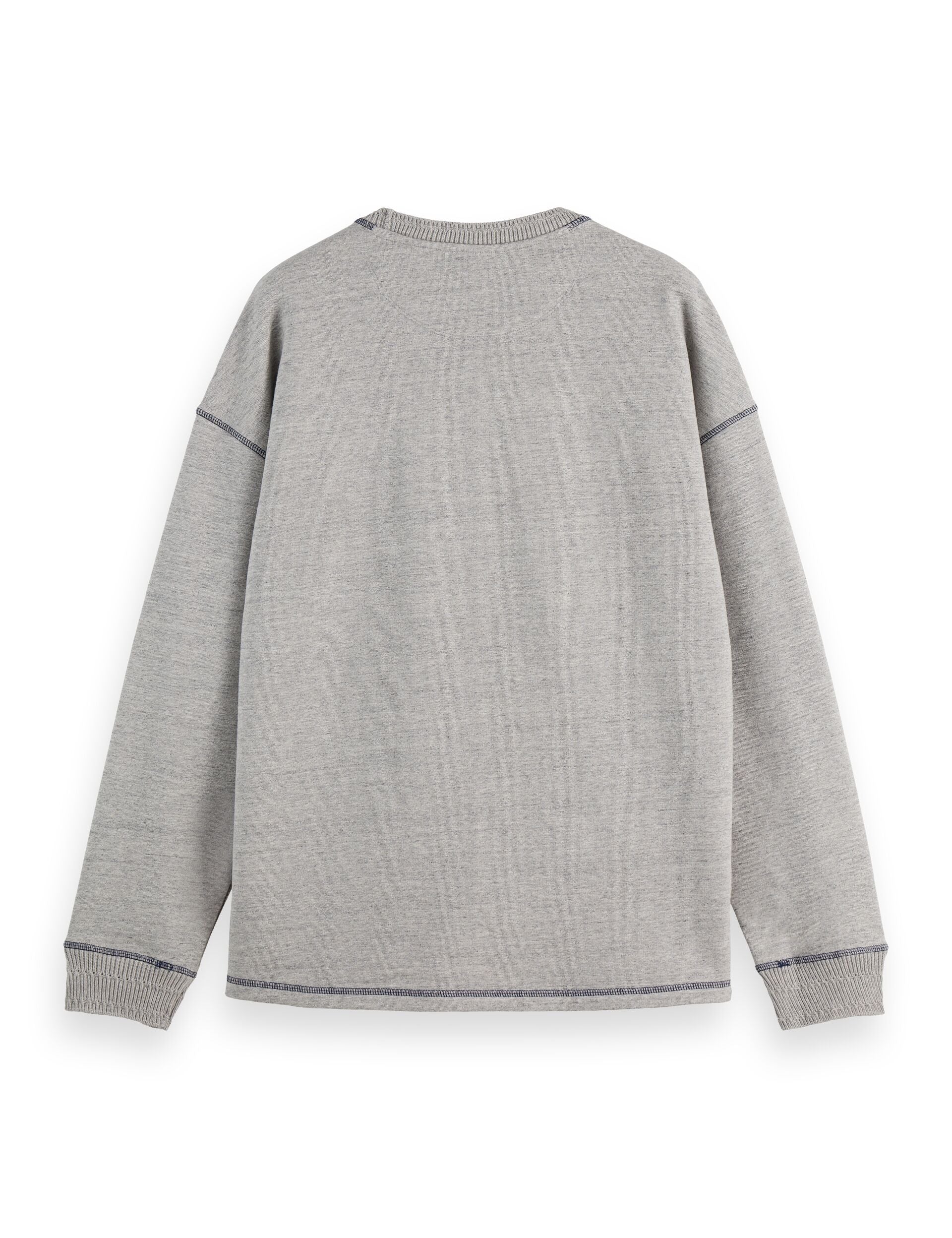 Loose Fit Label Sweatshirt