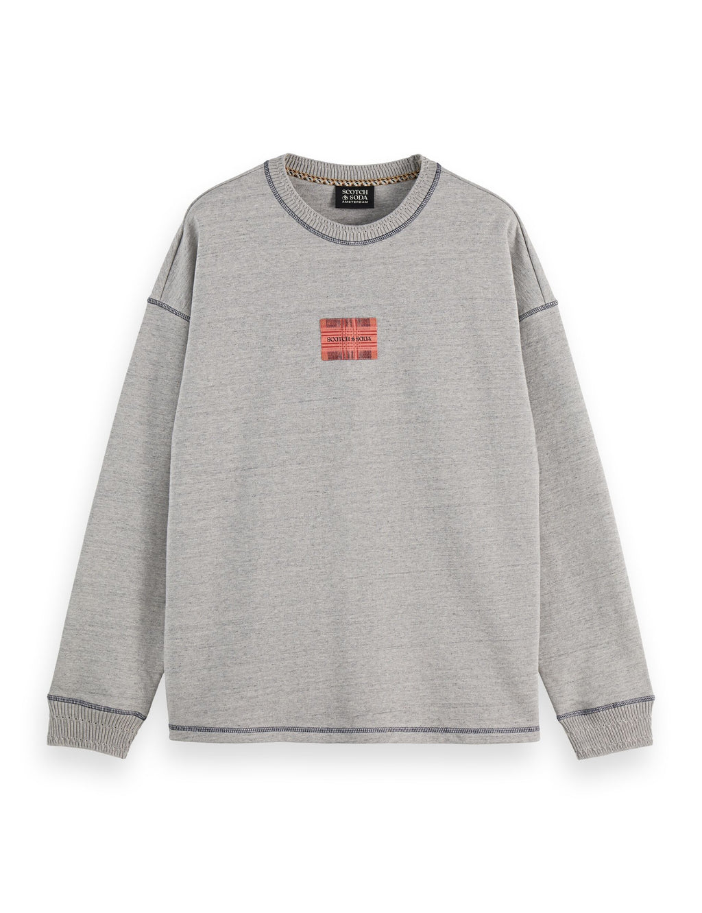 Loose Fit Label Sweatshirt