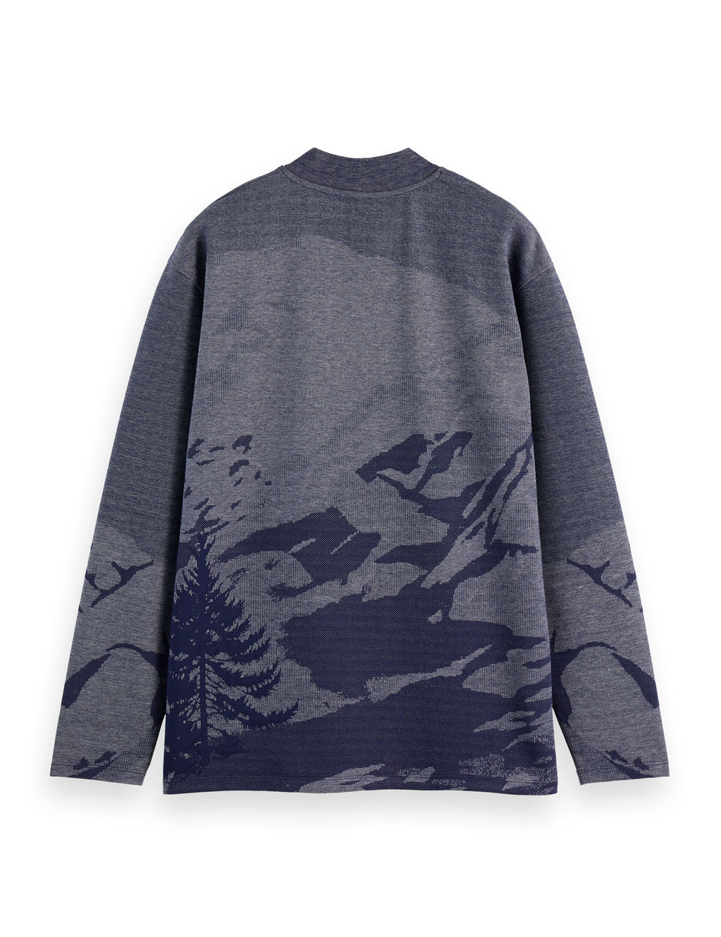 Relaxed Fit Jacquard Knit