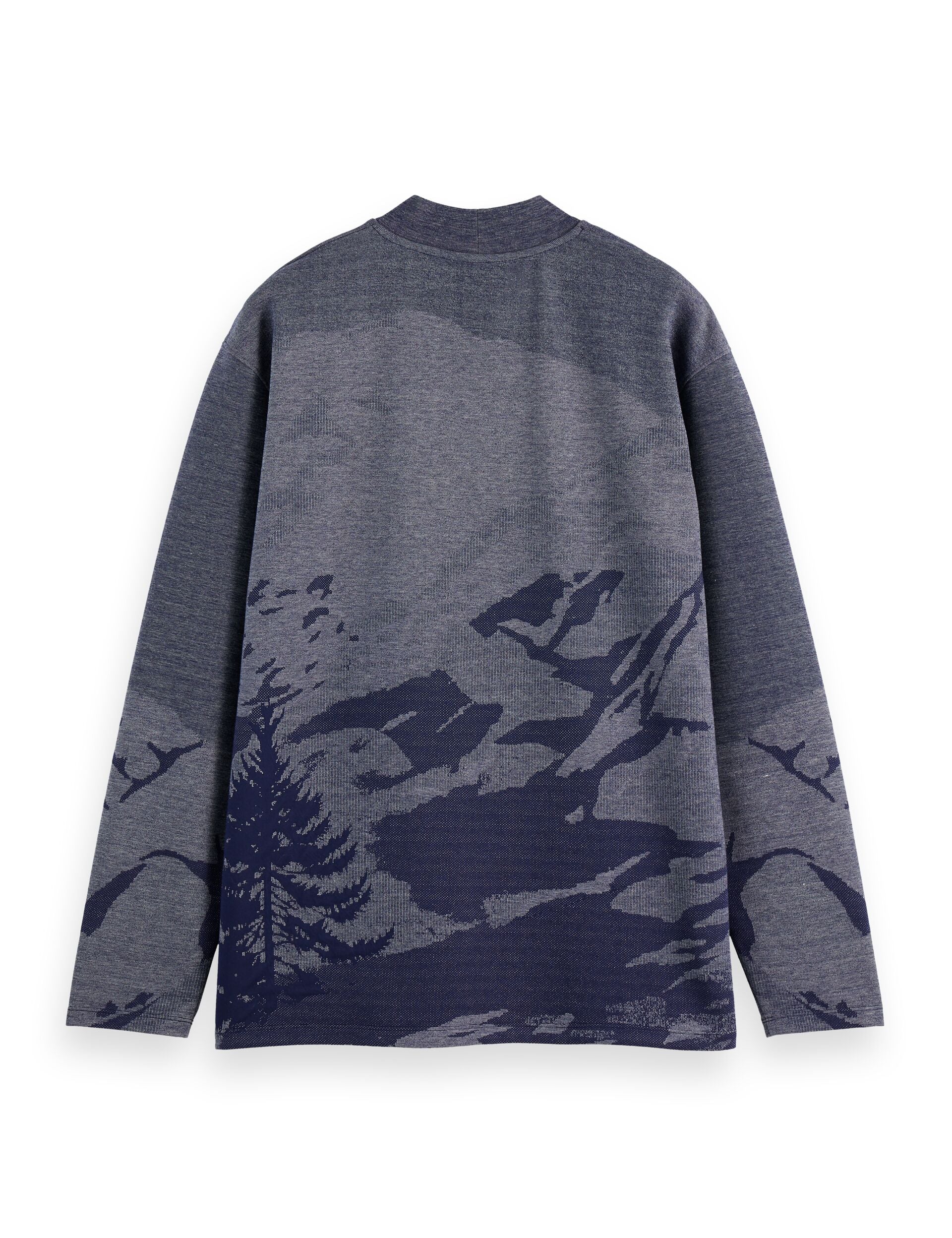 Relaxed Fit Jacquard Knit