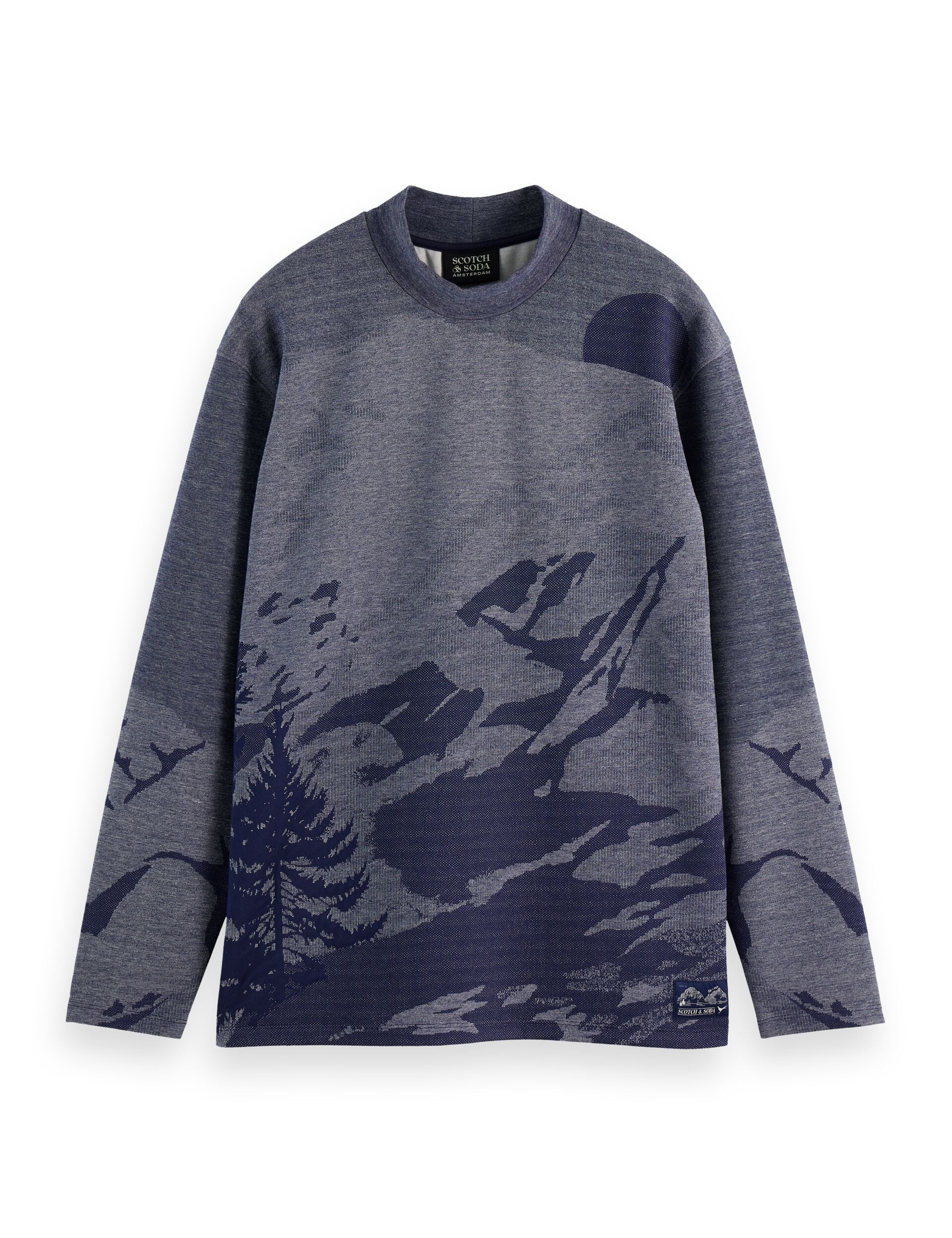 Relaxed Fit Jacquard Knit