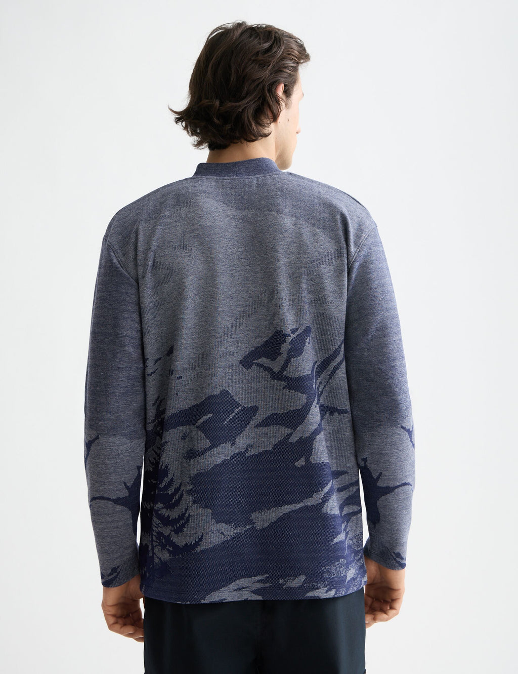 Relaxed Fit Jacquard Knit