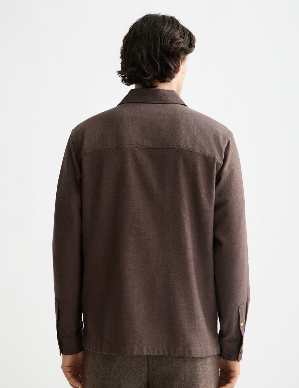 Melange relaxed-fit shirt