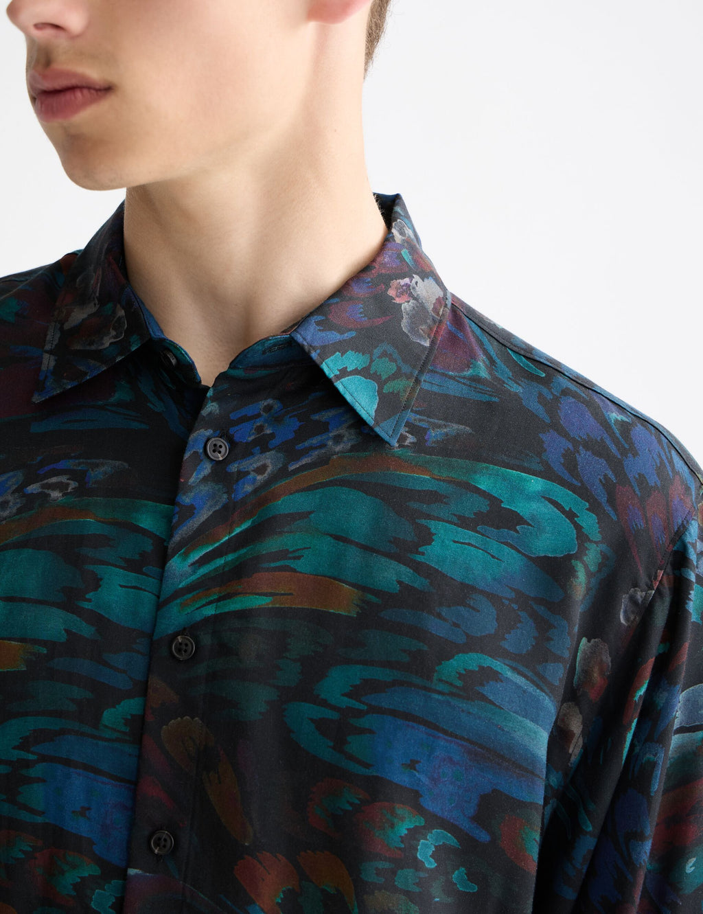 Printed relaxed-fit shirt
