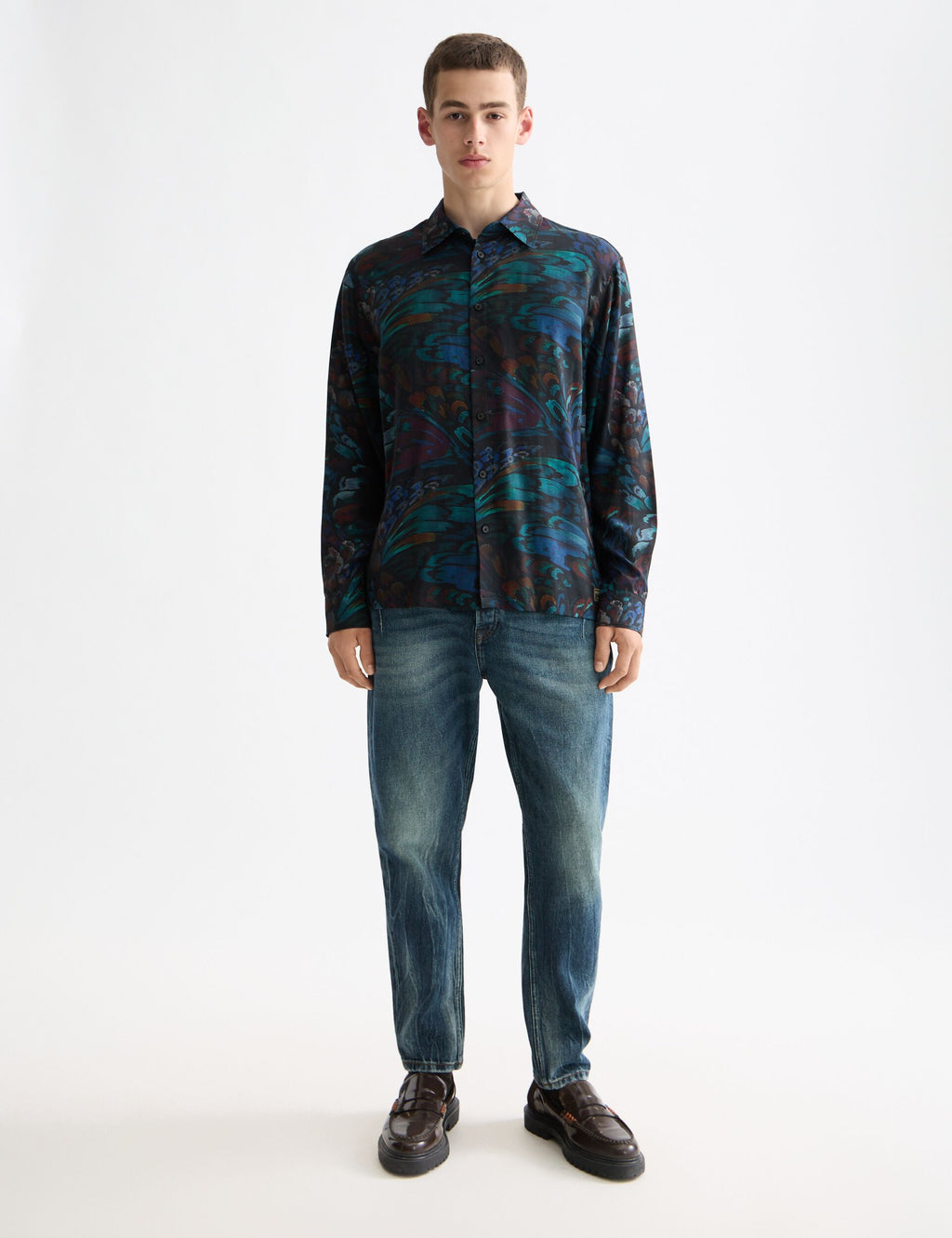 Printed relaxed-fit shirt