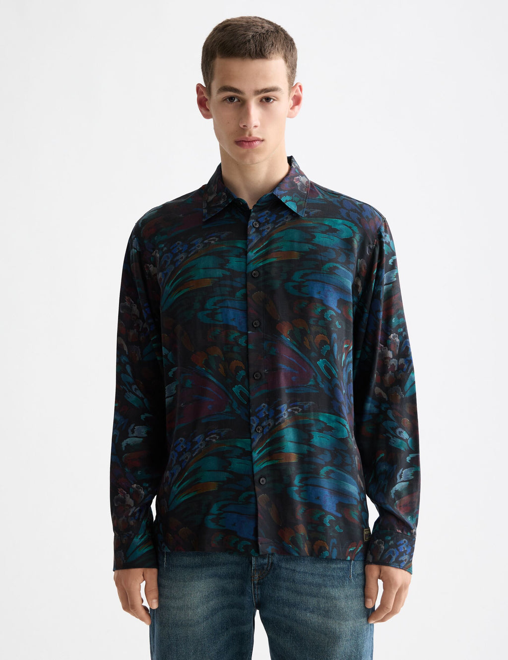 Printed relaxed-fit shirt