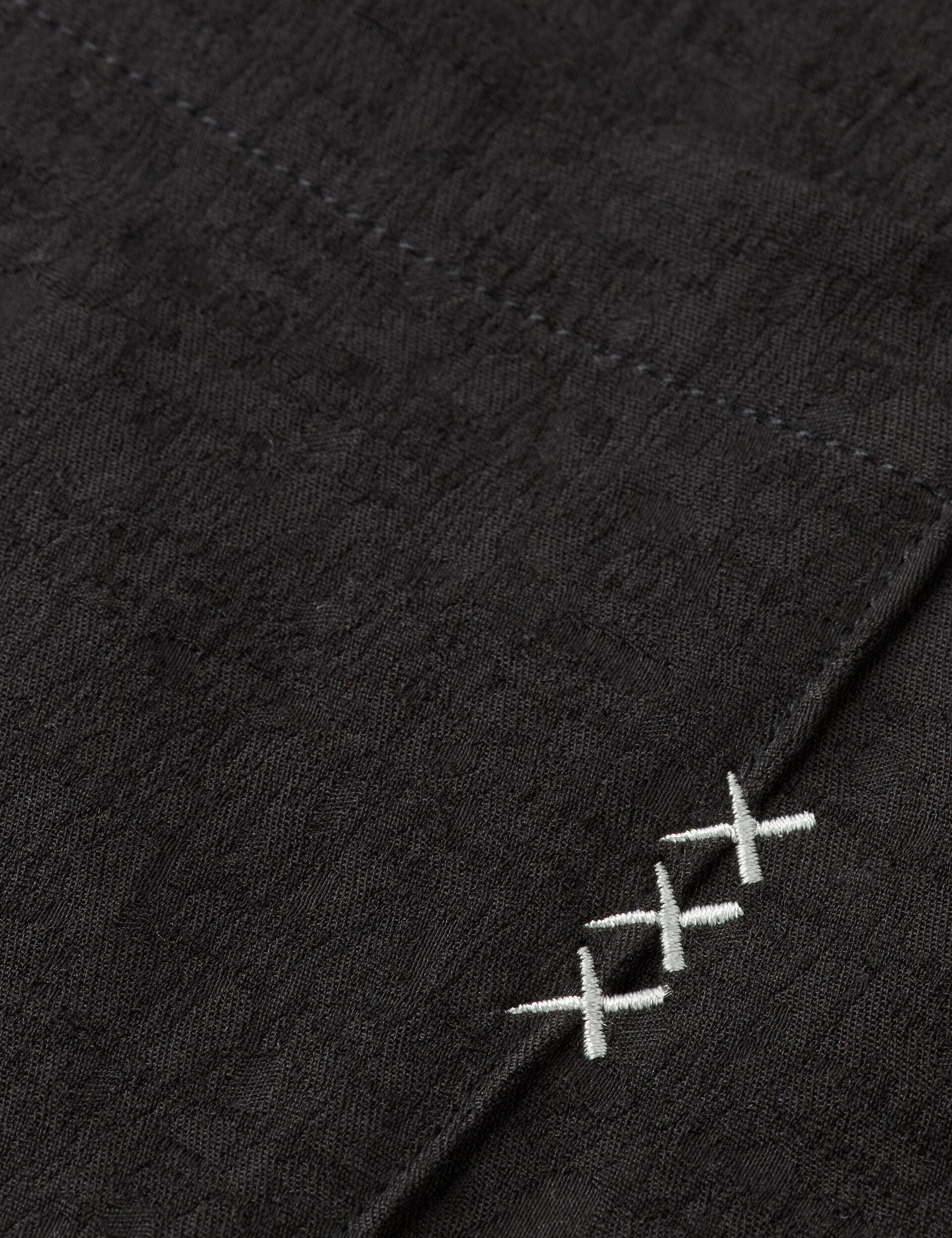 Tonal jacquard relaxed-fit shirt