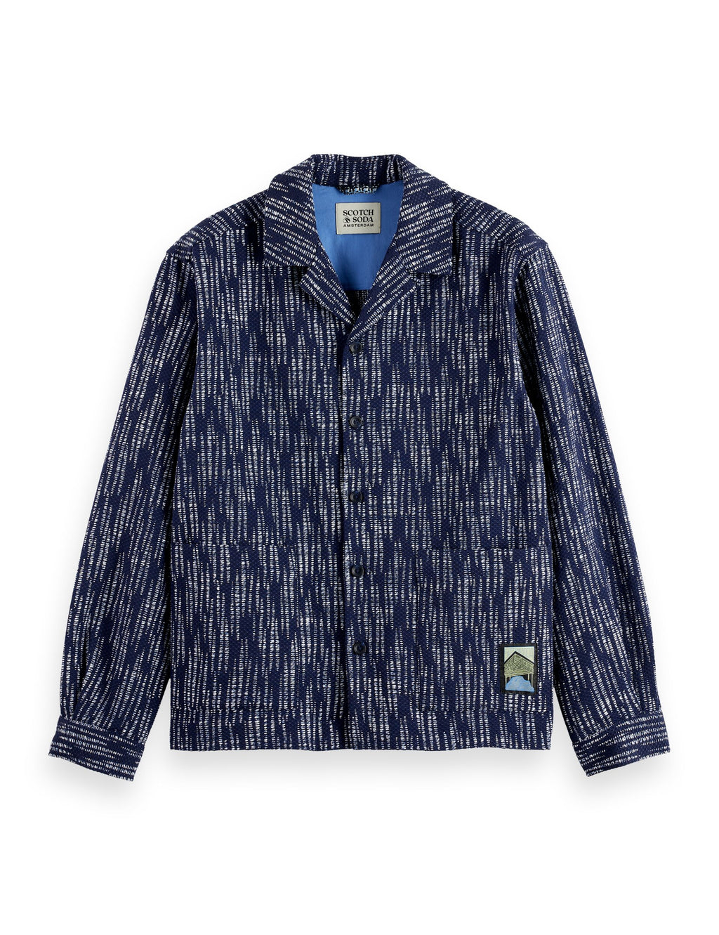 Jacquard overshirt