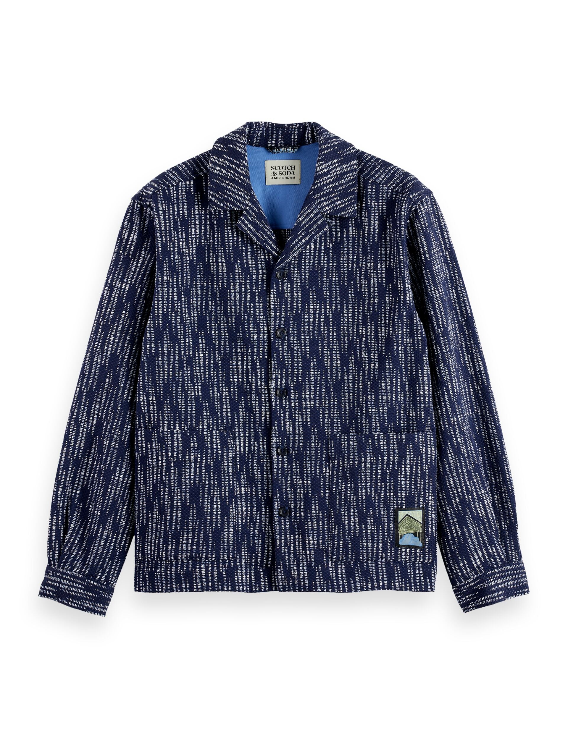 Jacquard overshirt