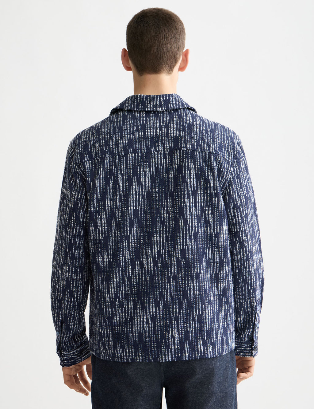 Jacquard overshirt