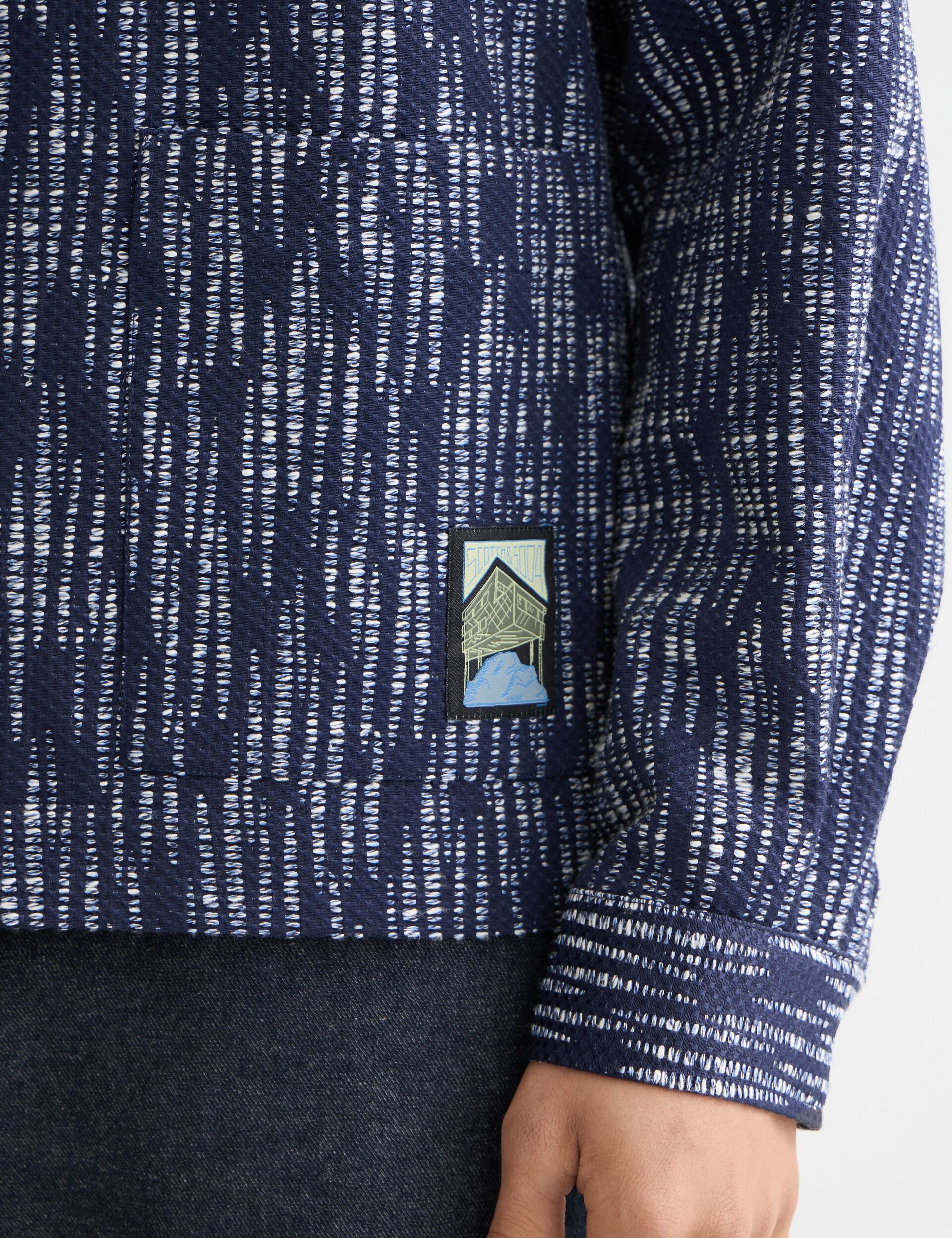Jacquard overshirt – Scotch & Soda