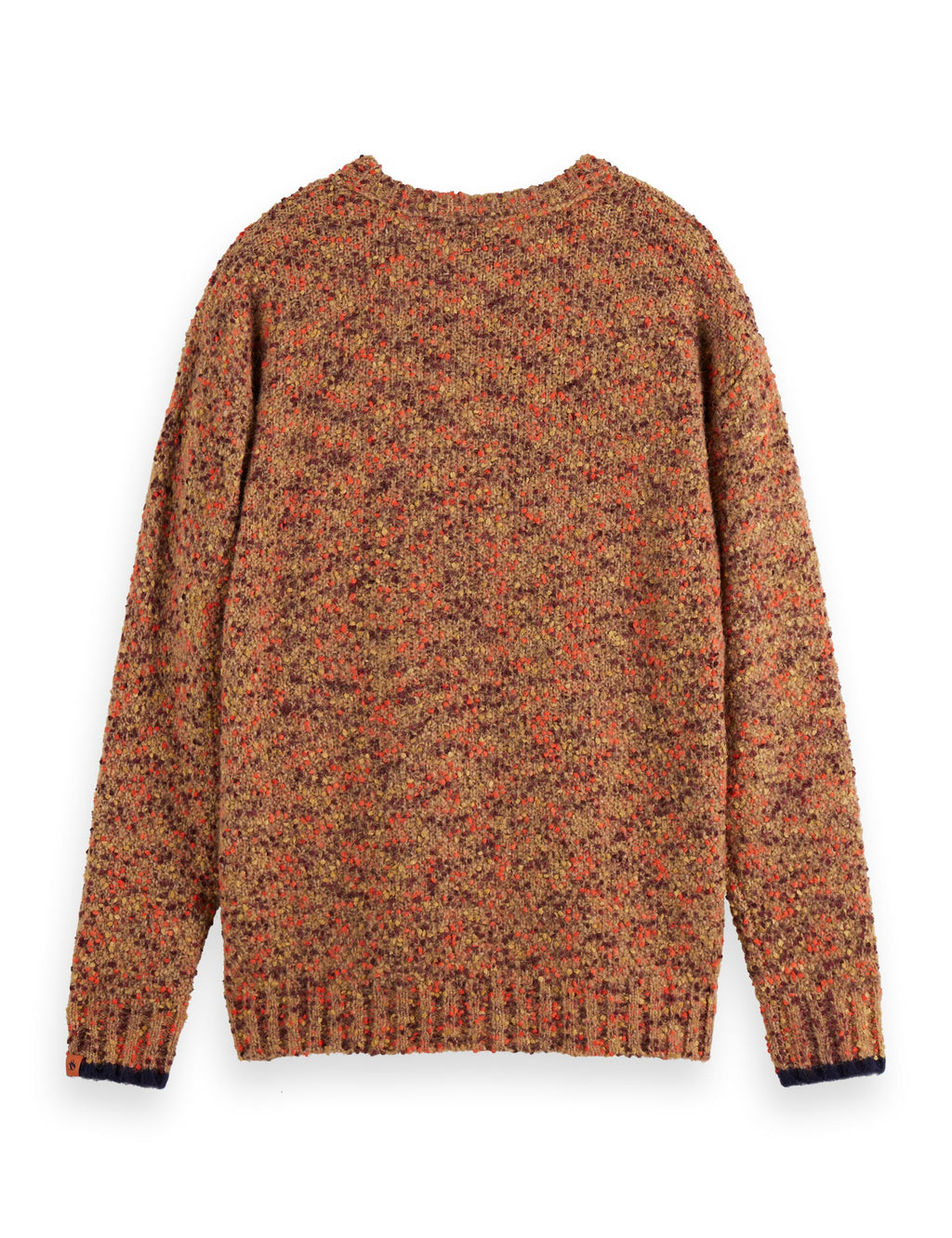 Chunky Slub Dropped Shoulder Pullover