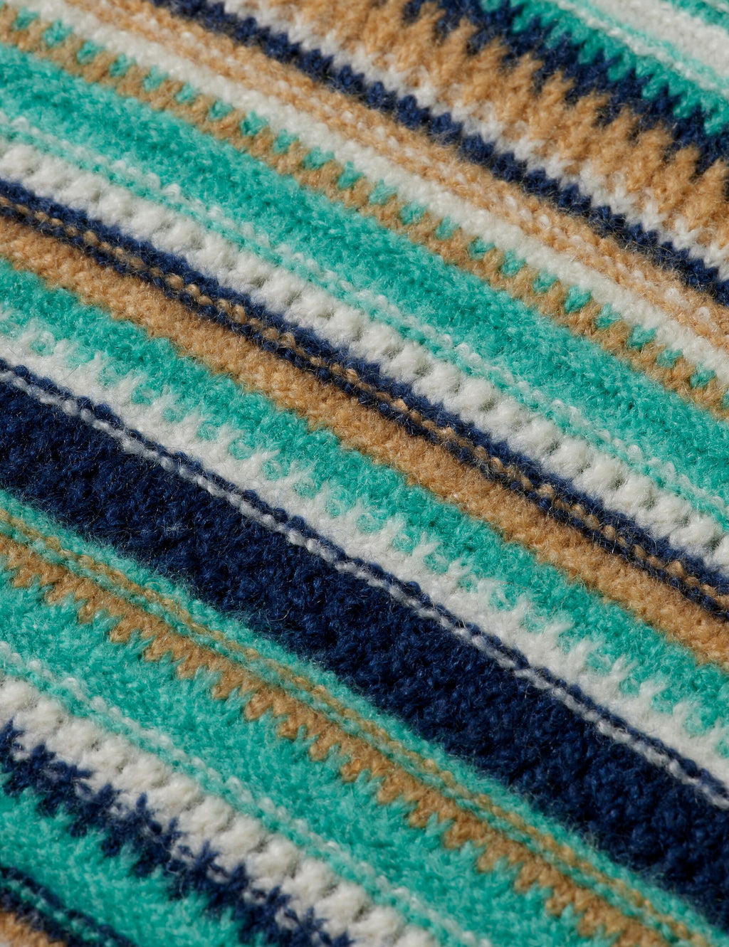 Soft knit striped regular fit pullover