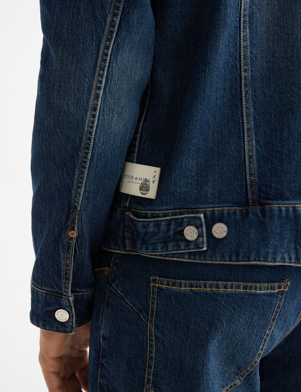 Denim trucker jacket — Let It Rain 750 years celebration