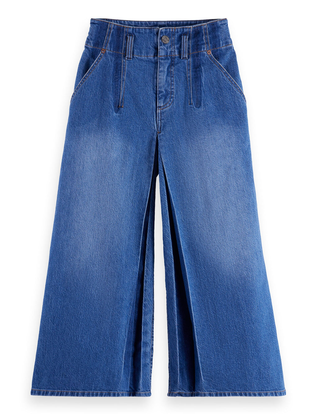 Girls' The Wave customised wide jeans — Art from the Heart