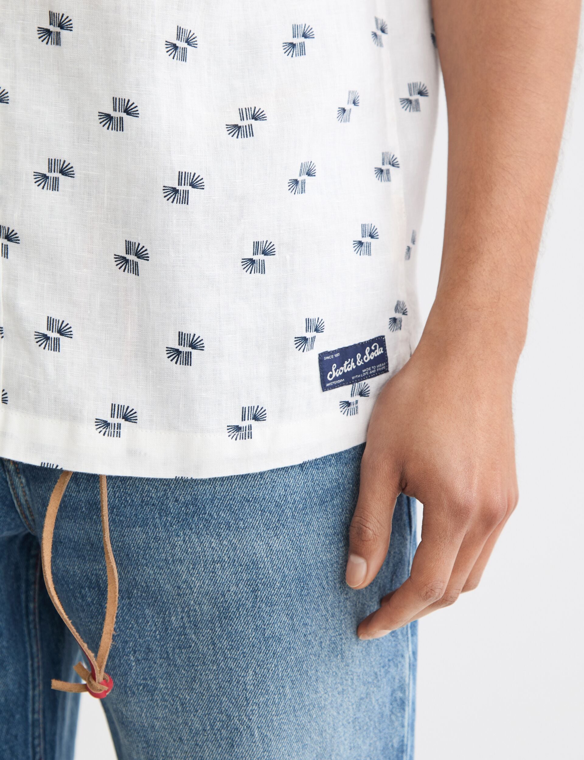 Regular-Fit All-Over Printed Shirt