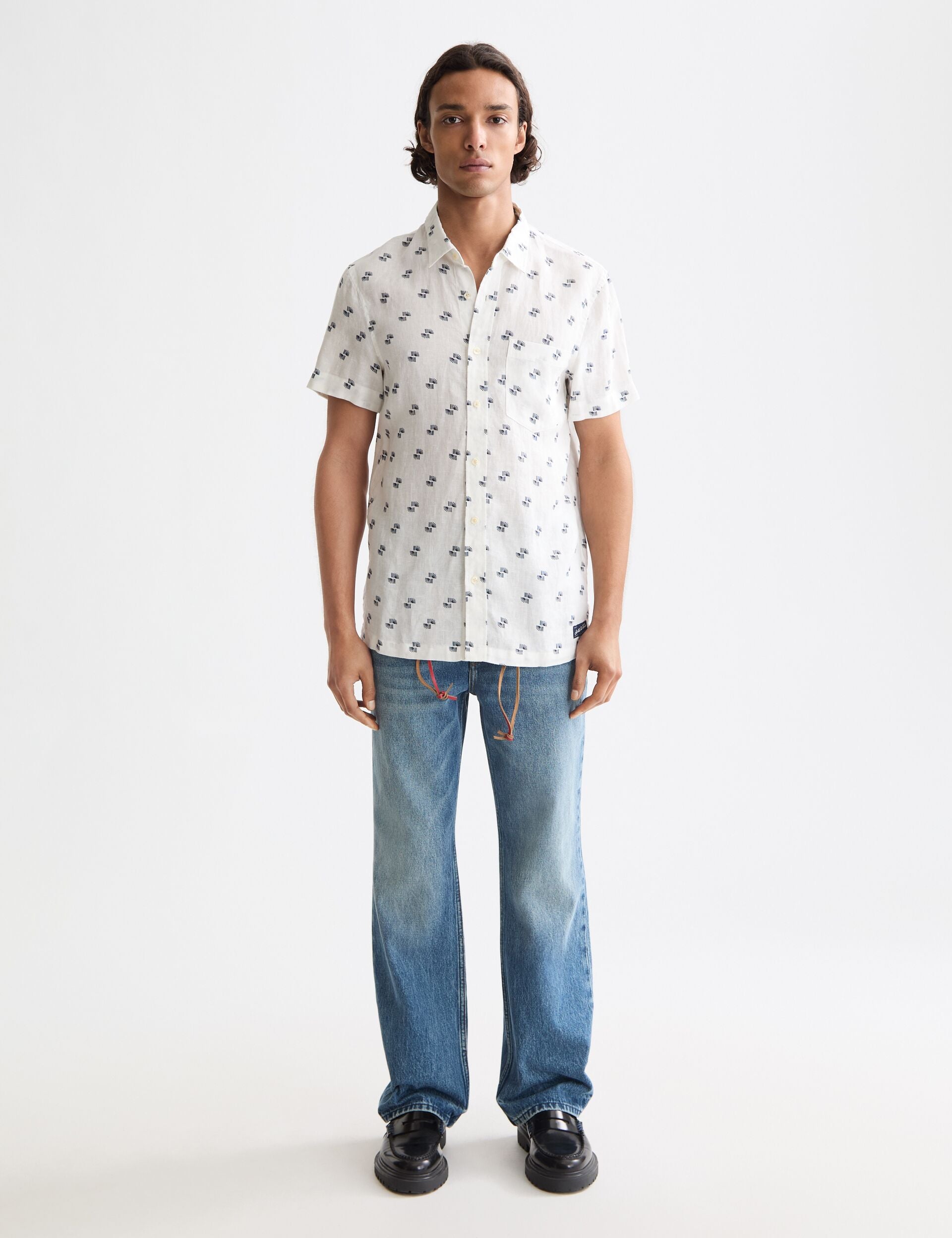 Regular-Fit All-Over Printed Shirt