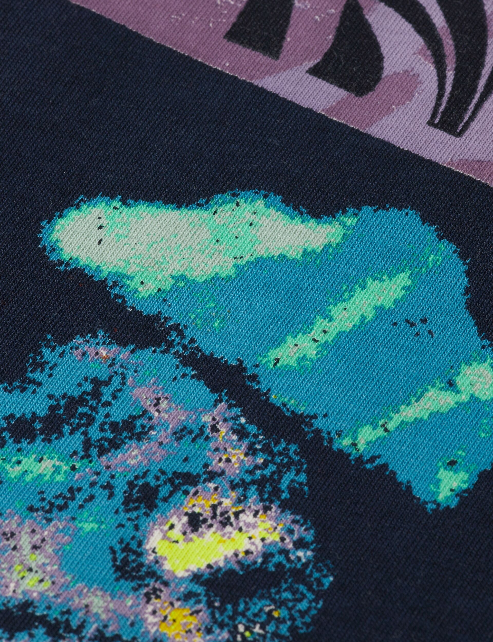 Loose fit front and back artwork t-shirt