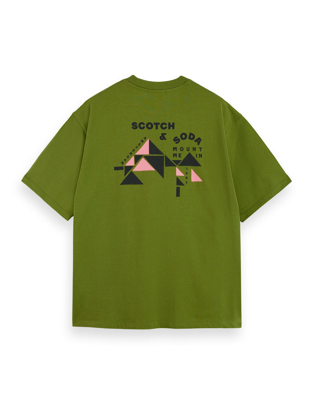 Loose fit front and back artwork t-shirt