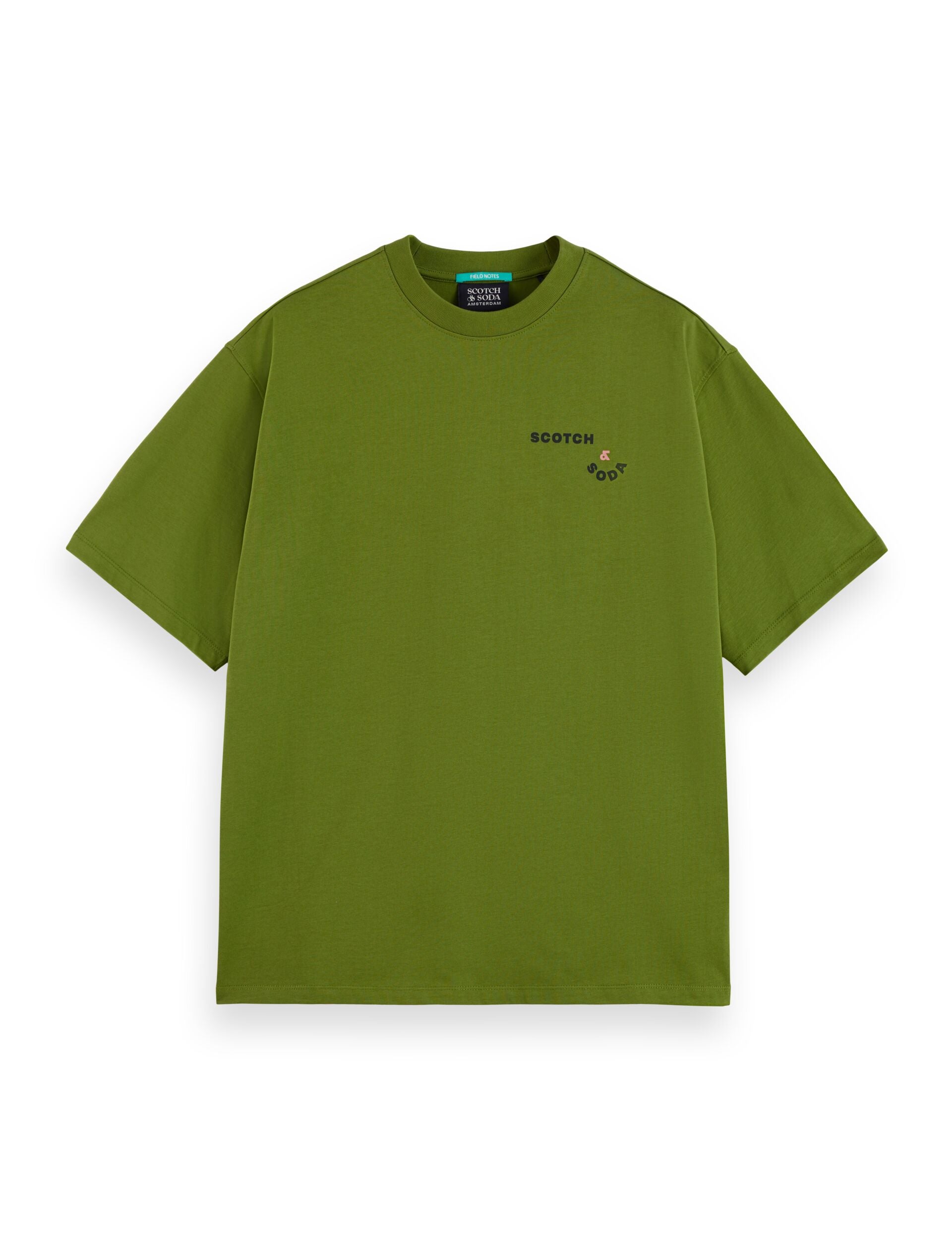 Loose fit front and back artwork t-shirt