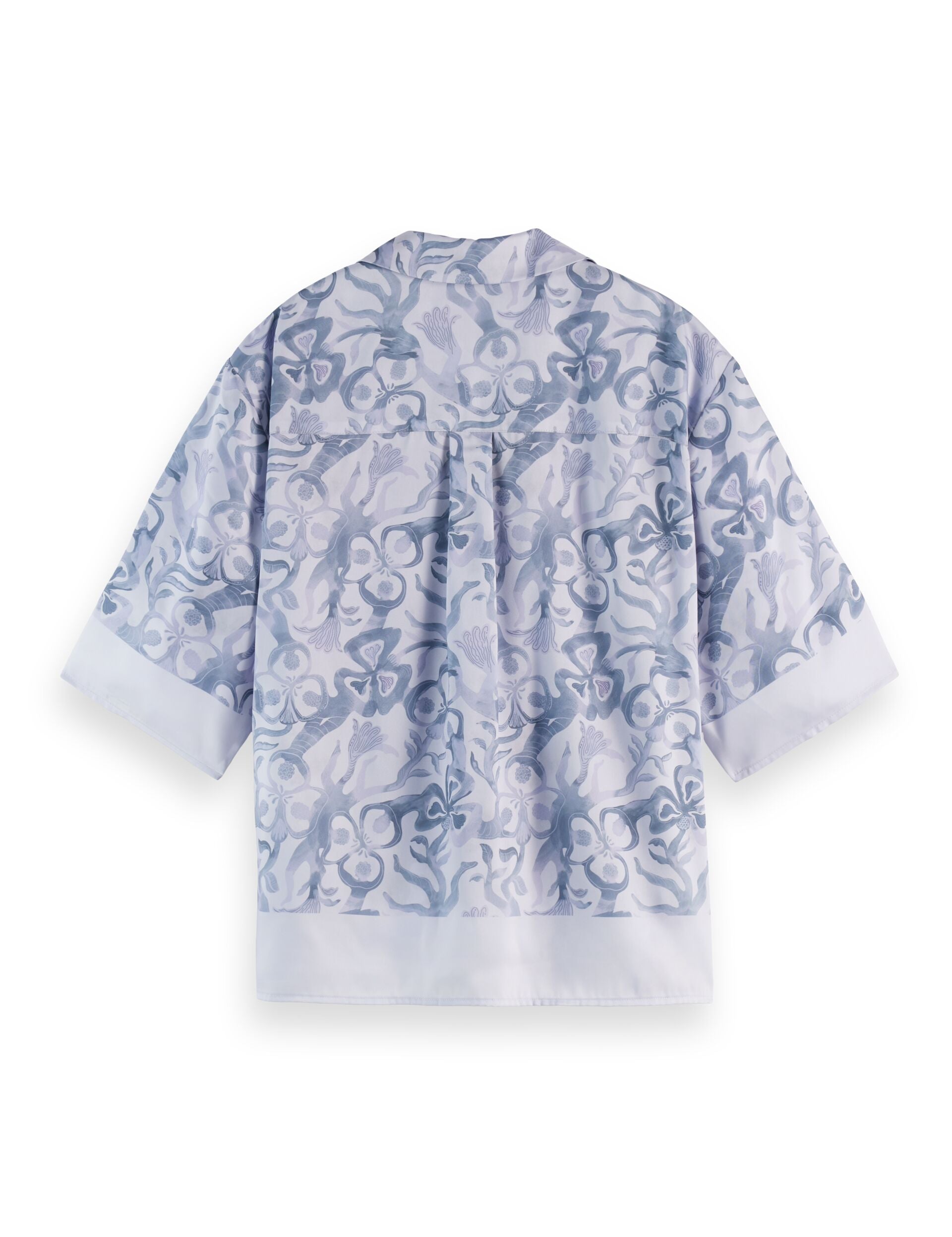 Printed short sleeve shirt