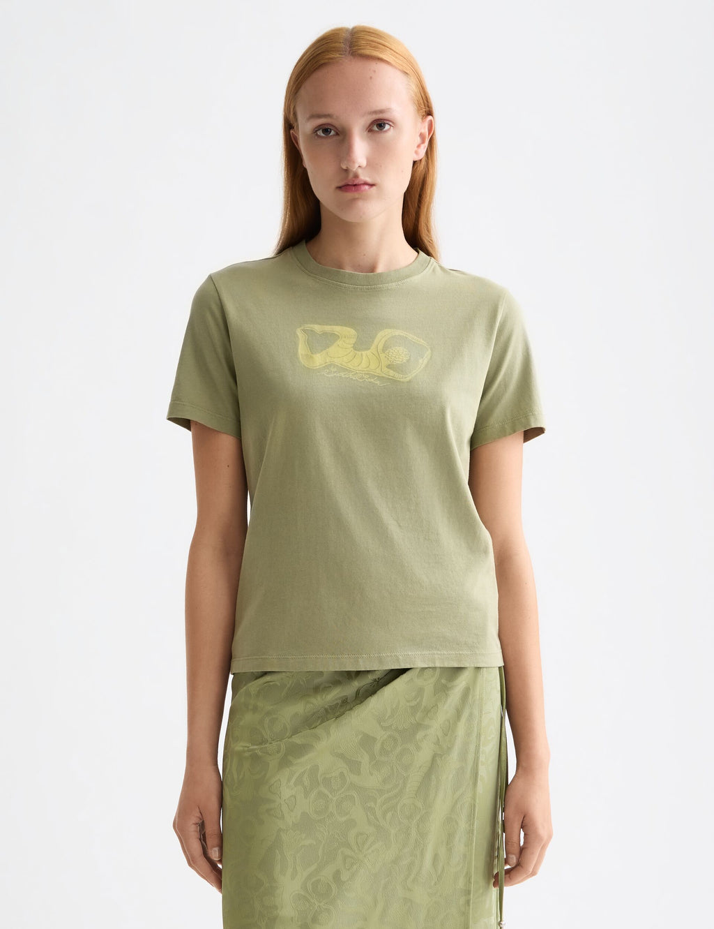 Chest artwork regular fit T-shirt