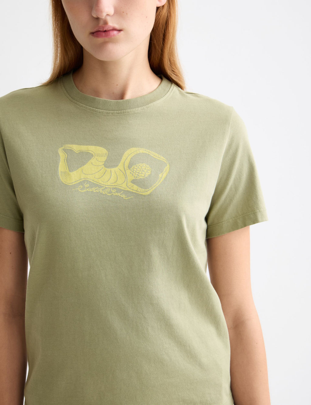 Chest artwork regular fit T-shirt