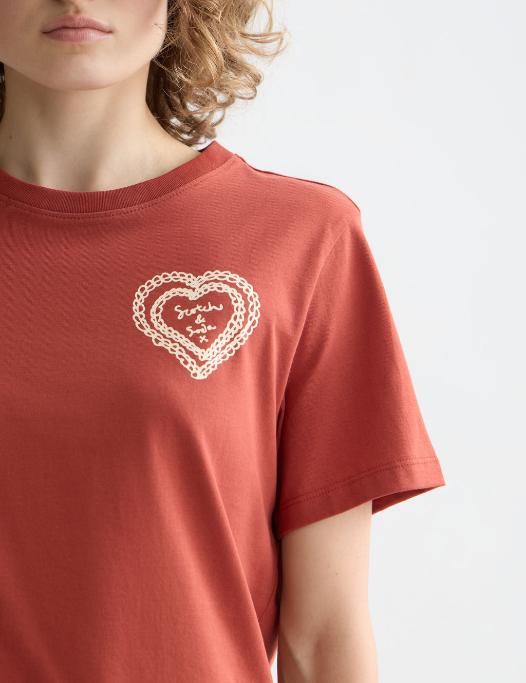 Chest artwork regular fit T-shirt