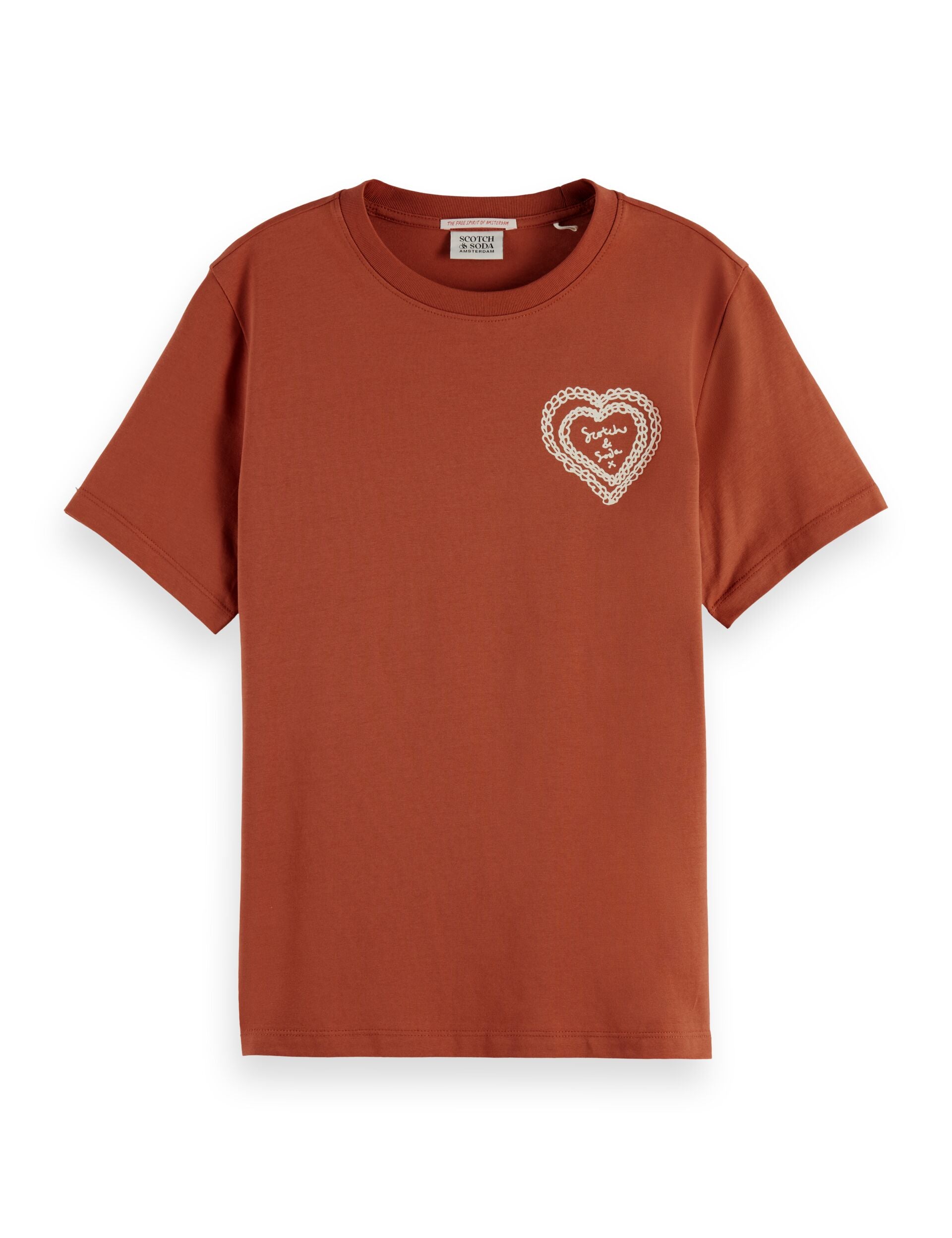 Chest artwork regular fit T-shirt